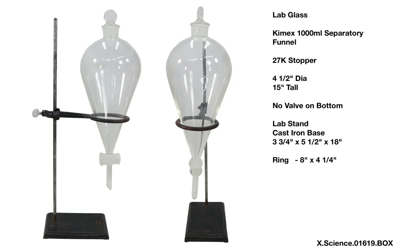 Separatory Funnel & Stand