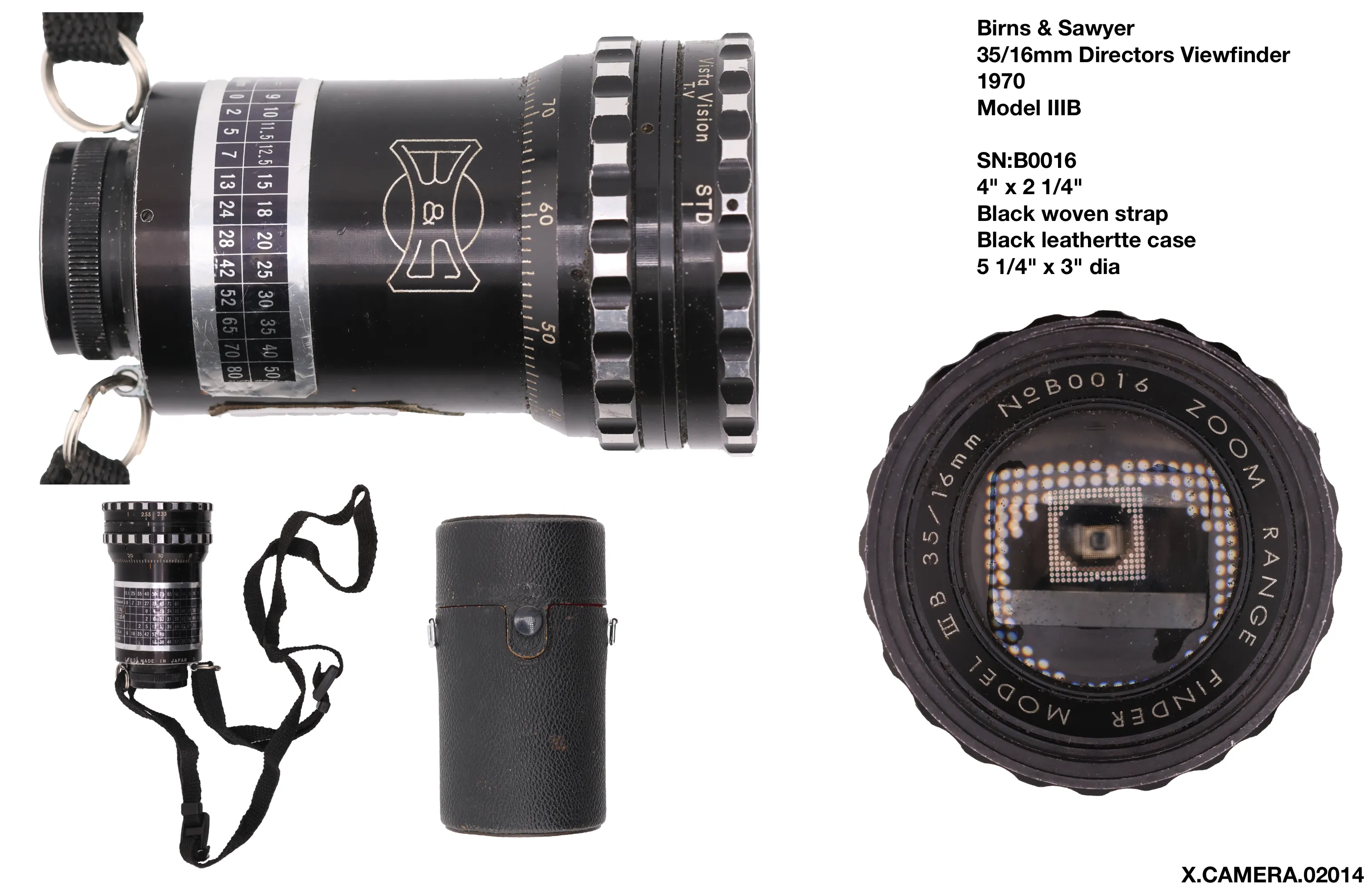 Birns & Sawyer Model IIIB Directors Viewfinder