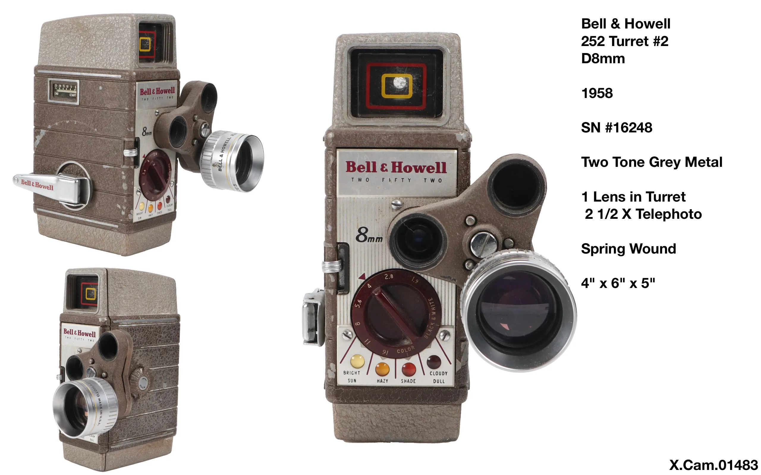Bell & Howell 252 Turret #2
