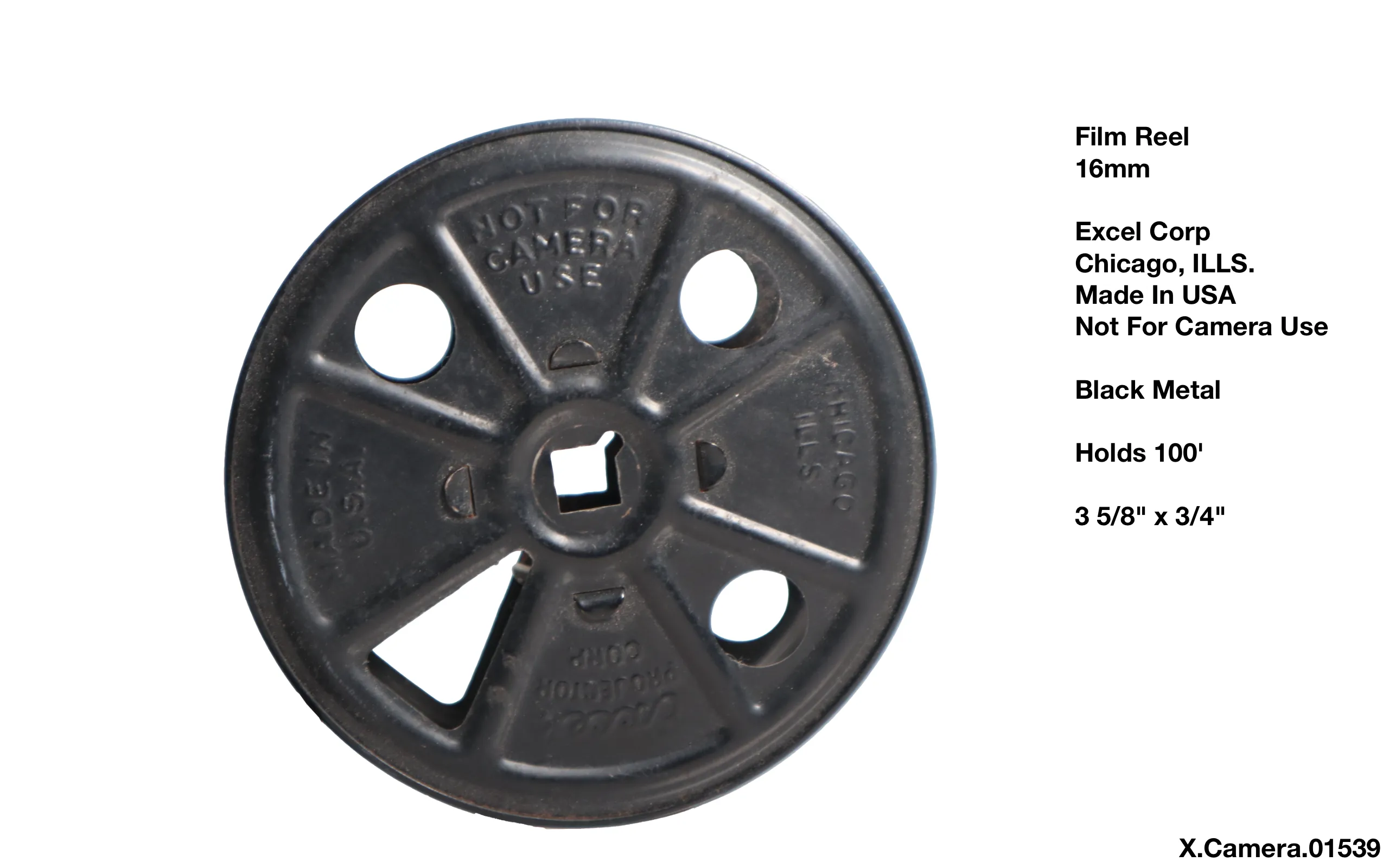 Excel Film Reel 16mm 100'