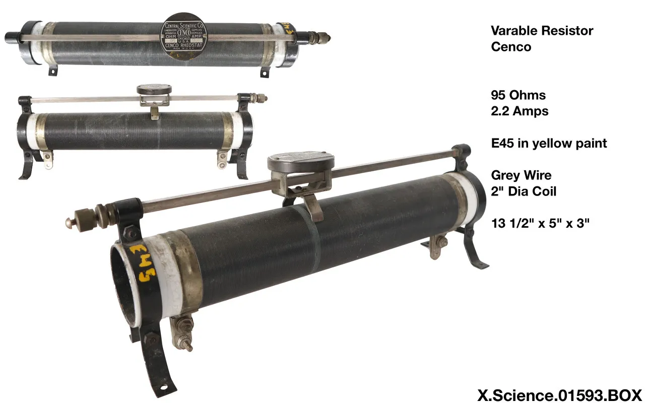 Cenco Variable Resistor #2
