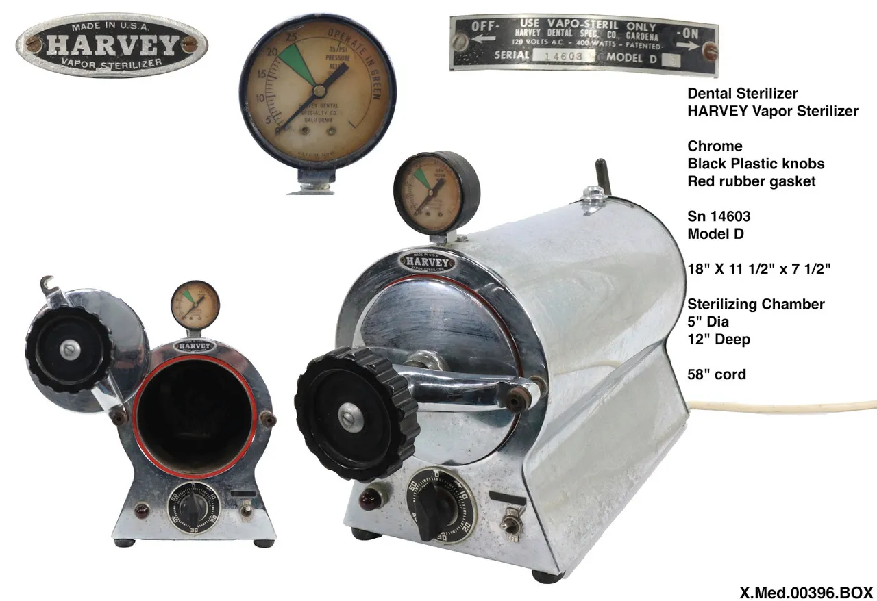 Harvey Autoclave Sterilizer