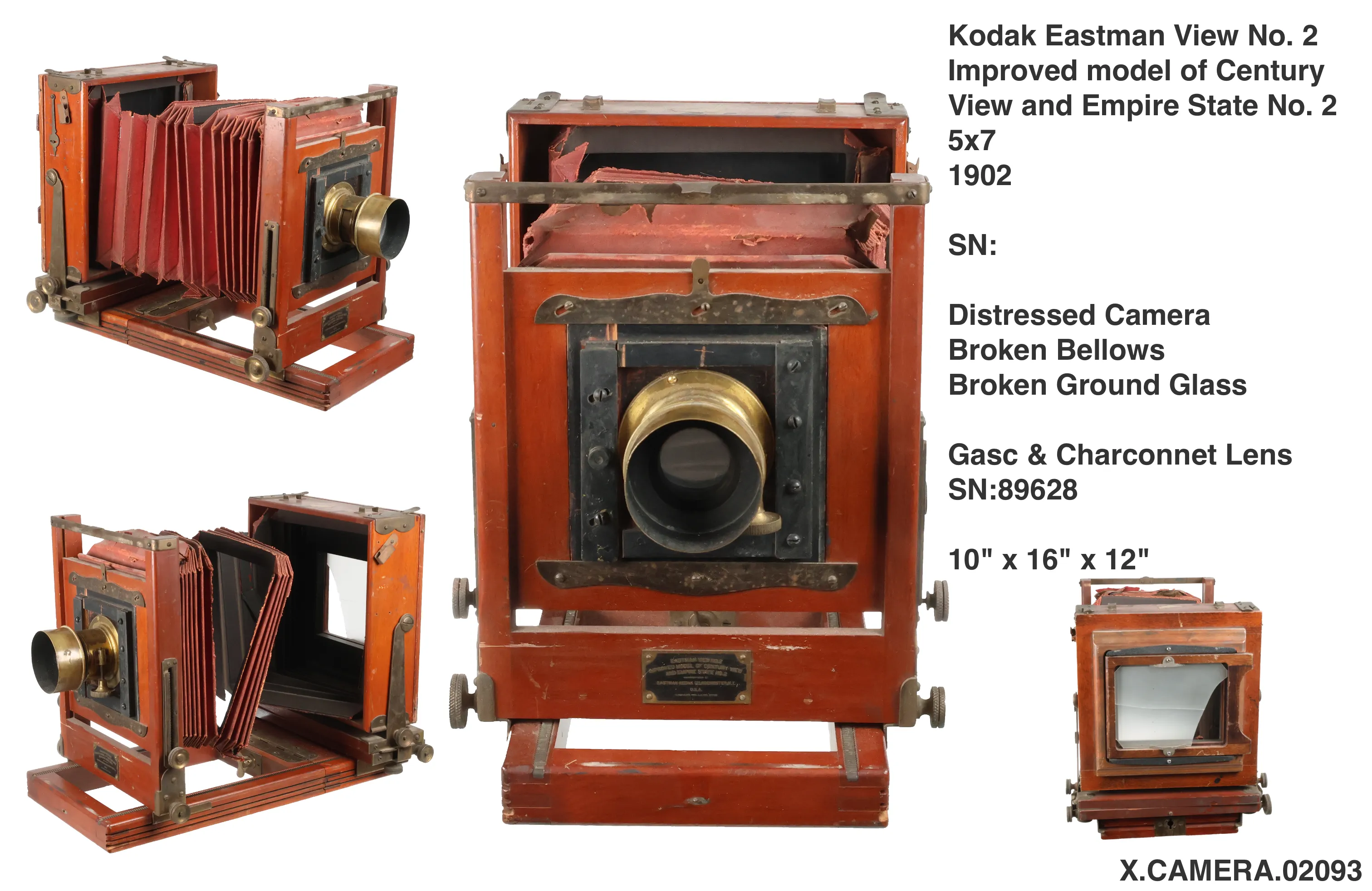 Kodak Eastman View No.2 Distressed