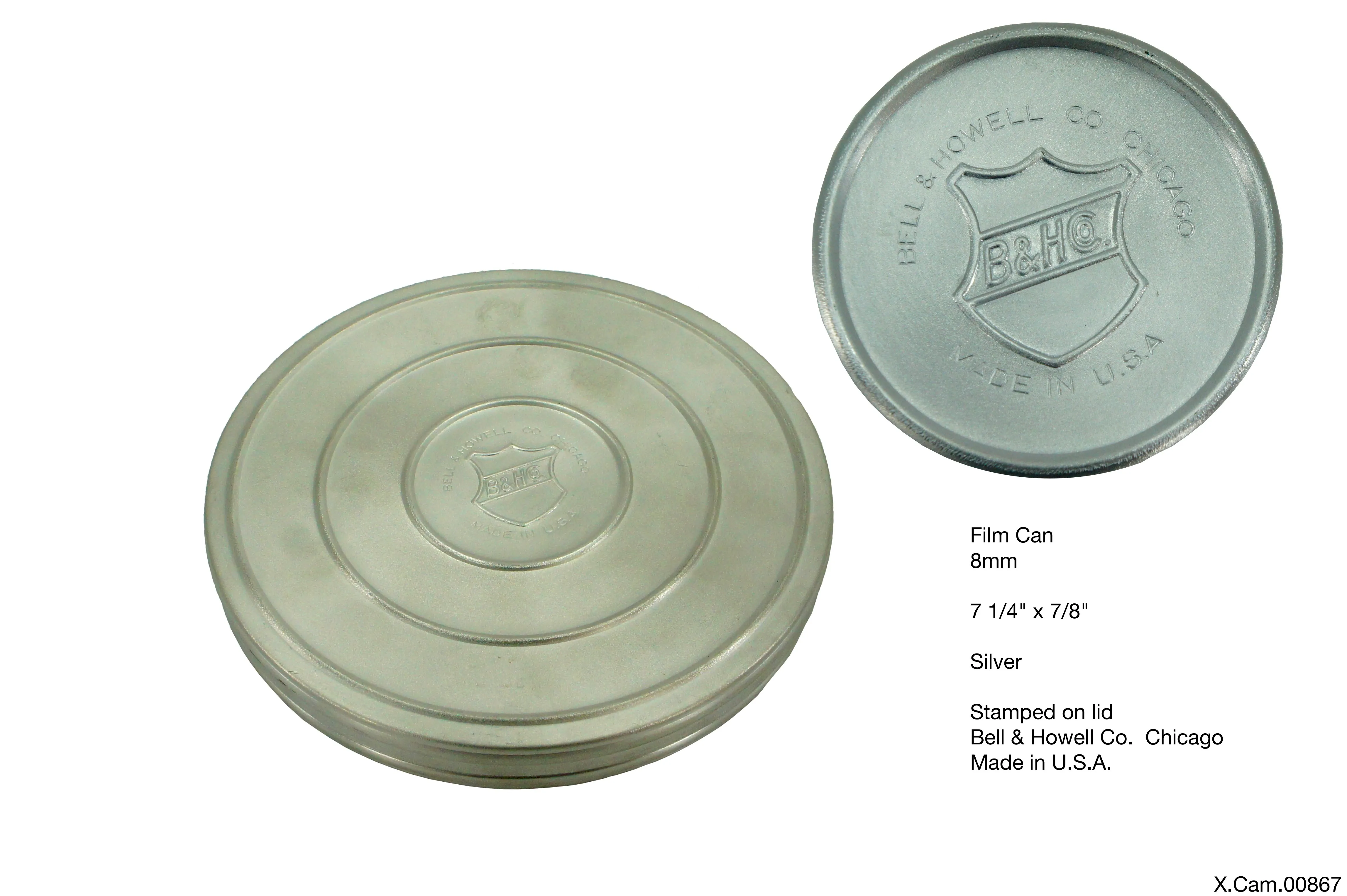 Bell & Howell Film Can 8mm