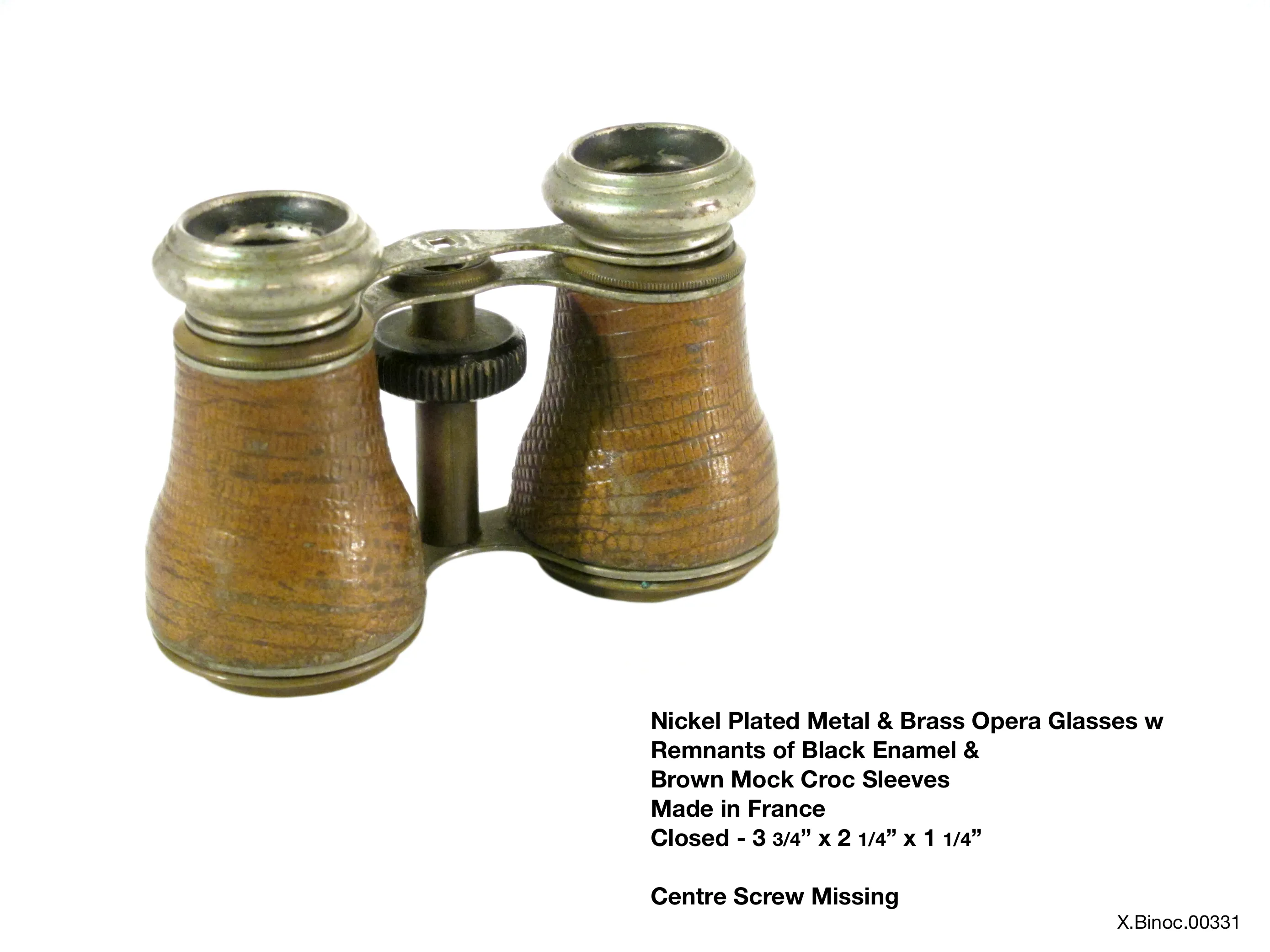 Binoculars #11 Opera Glasses Croc