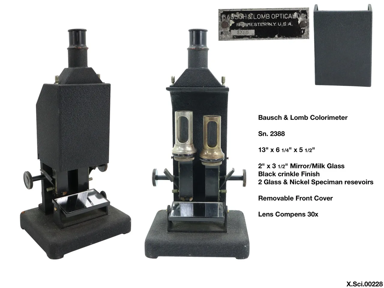 Bausch & Lomb Colorimeter