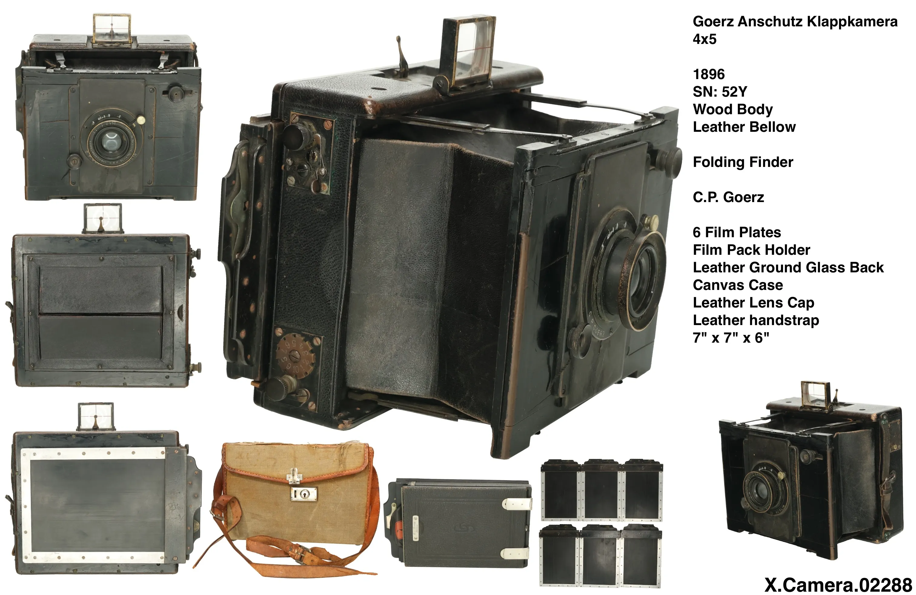 Goerz KlappKamera 4x5