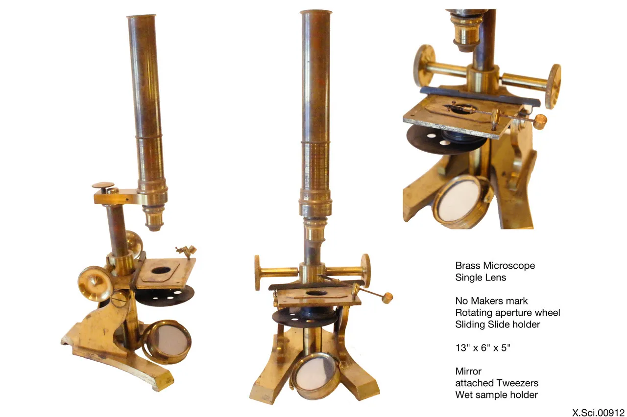 Brass Single Lens Microscope #2