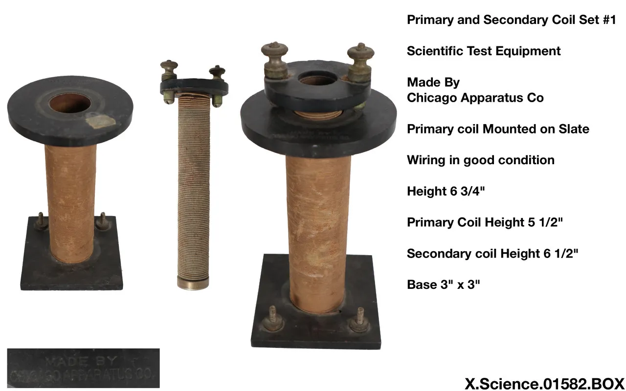 Primary Transformer Coil Set Slate Base