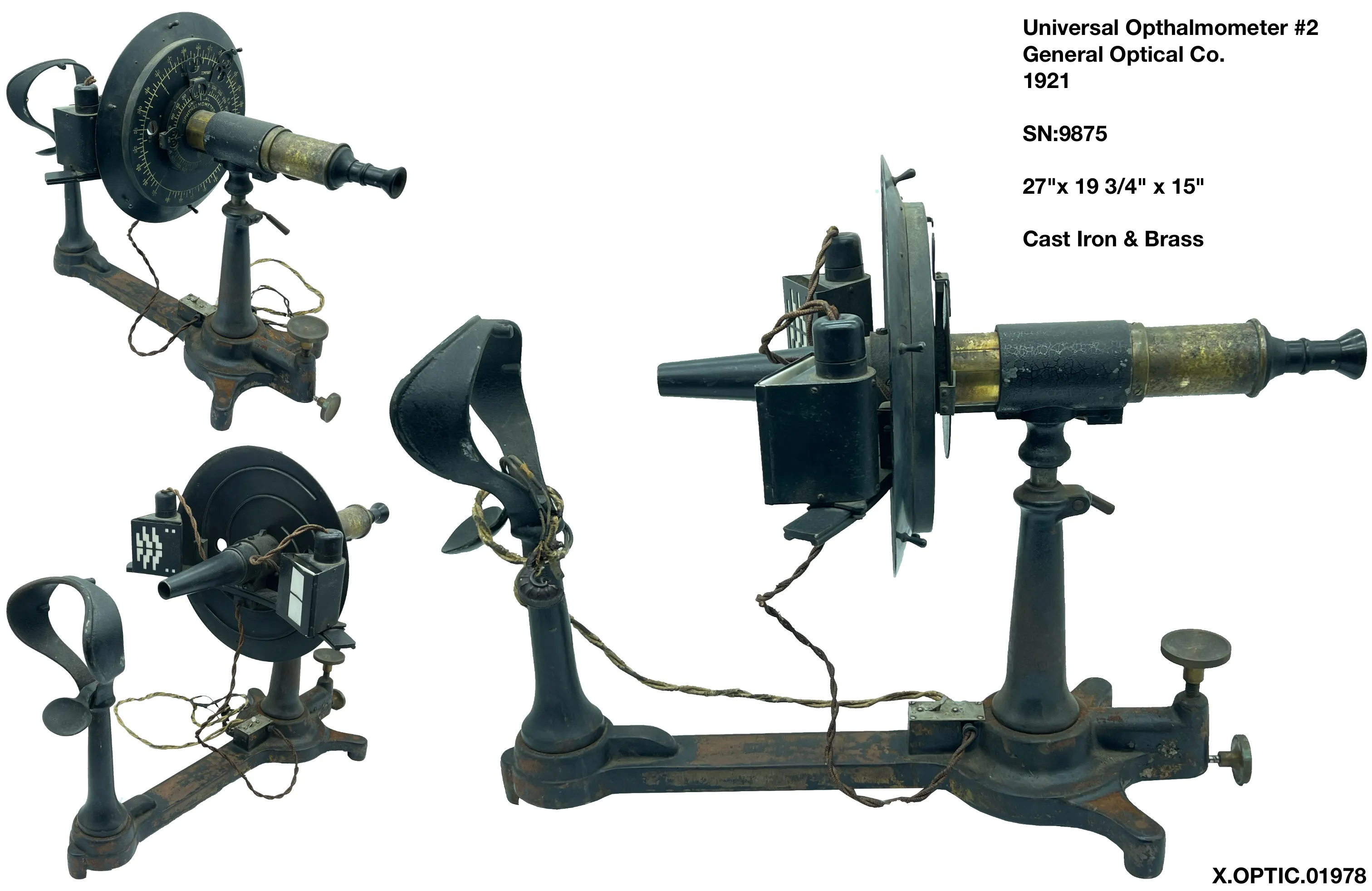 General Optical Opthalmometer #2 