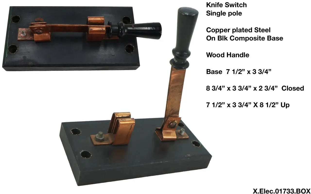 Knife Switch Single Pole
