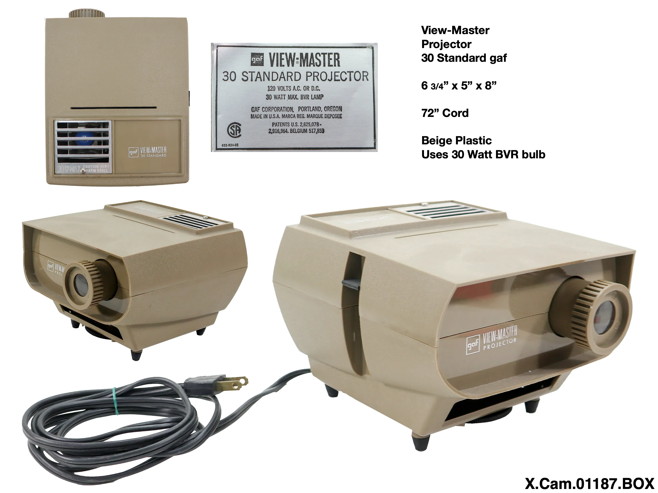 Viewmaster Projector Model 30