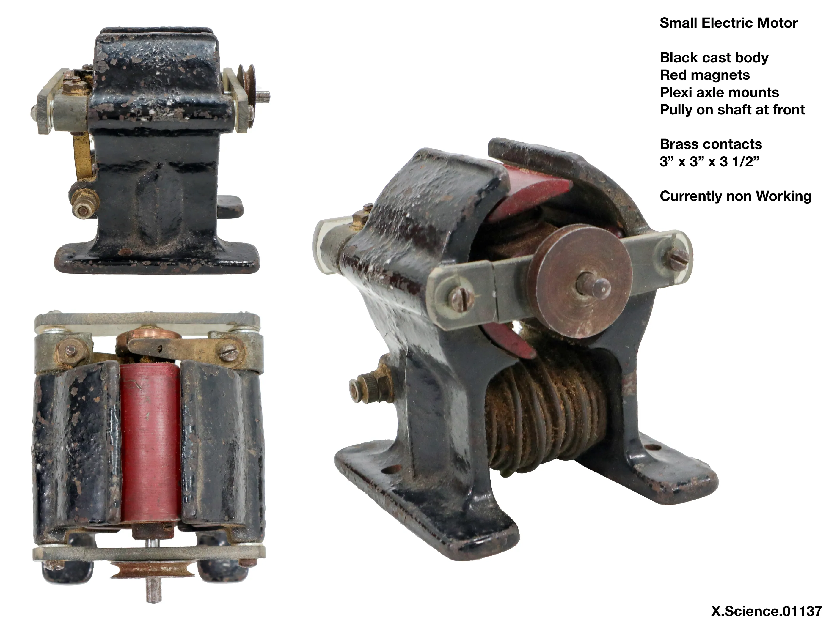 Black Electric Motor