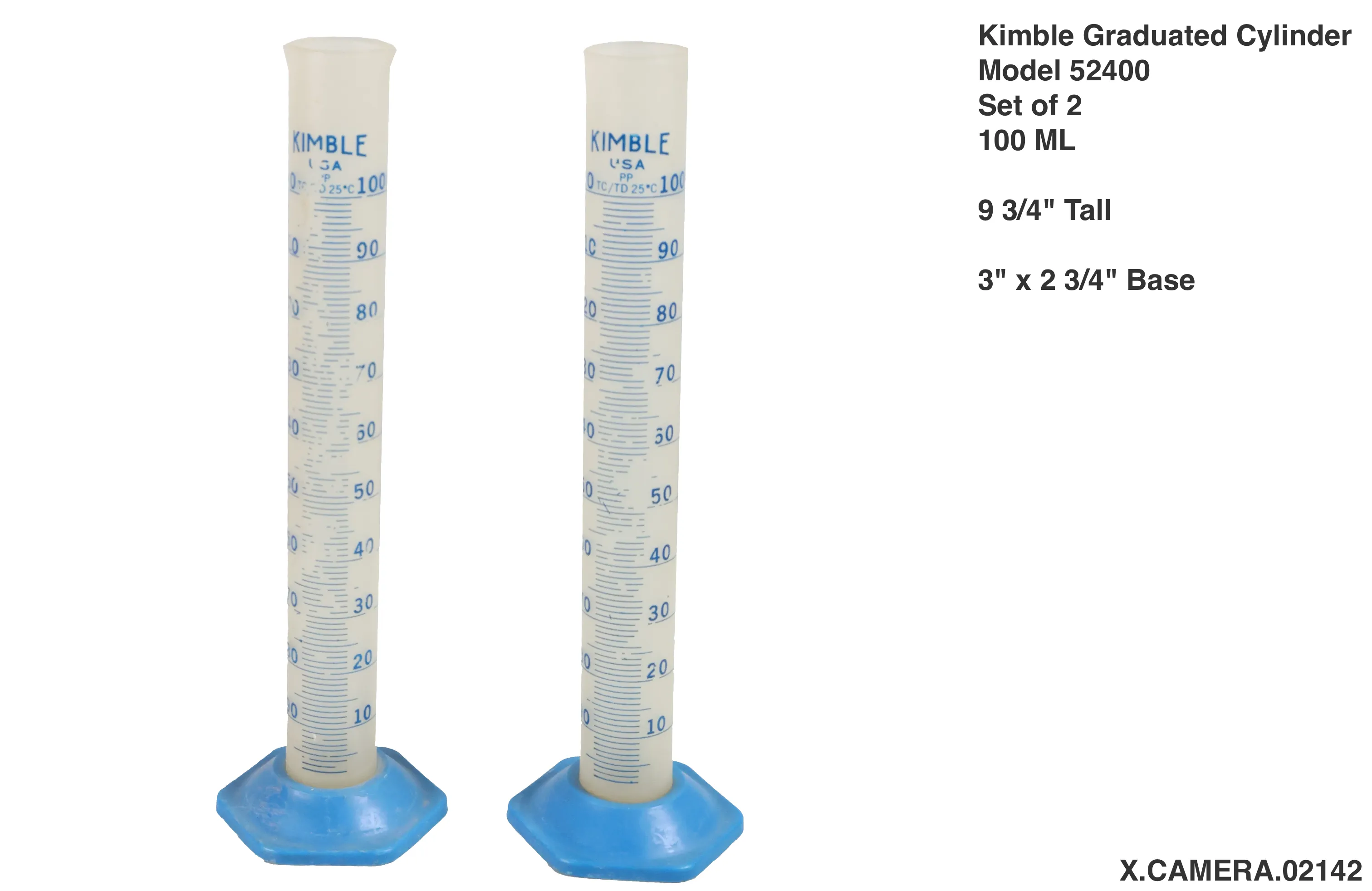 Kimble Graduated cylinder Set