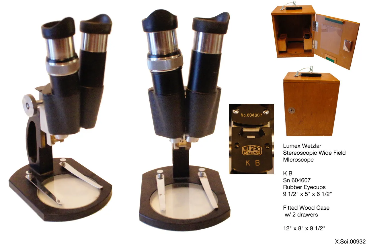 Lumex Wetzlar Binocular Wide Field Microscope