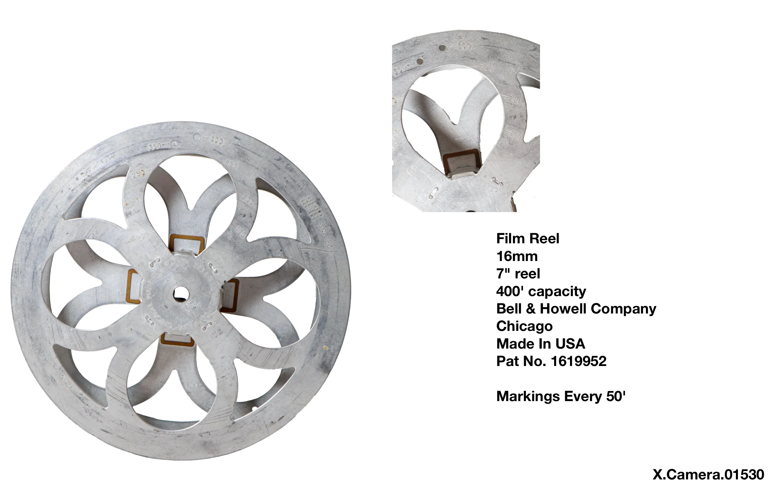 B&H Film Reel 16mm 400' 