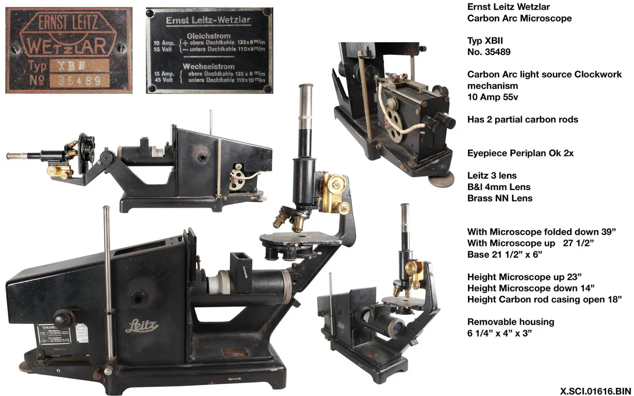 Leitz Carbon Arc Microscope XBII