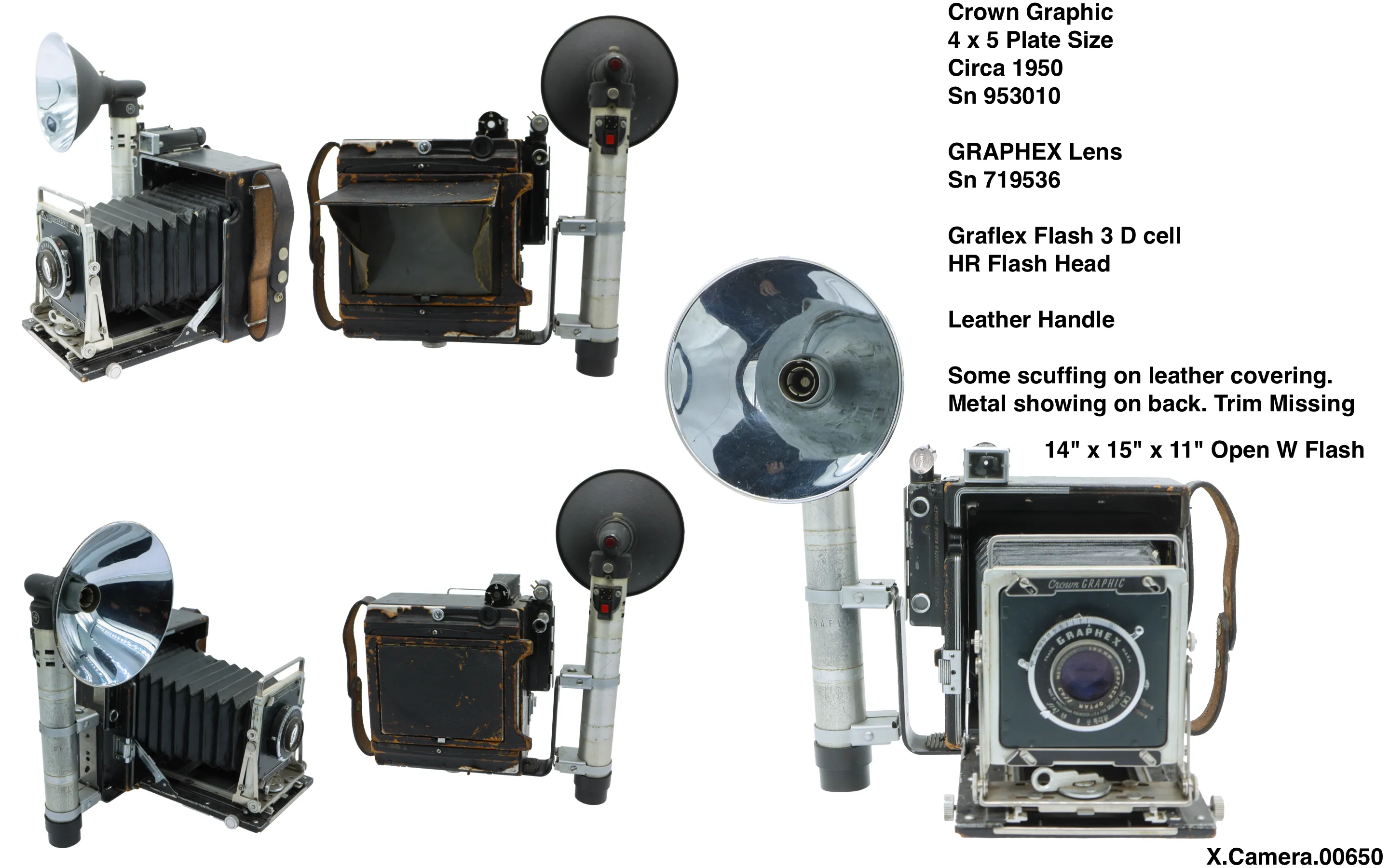 Speed Graphic #21 Crown Graphic #1