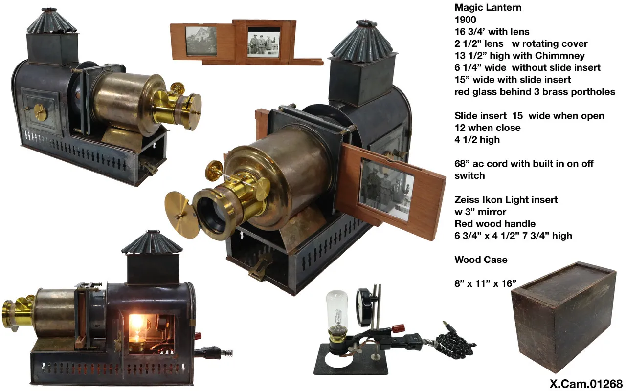 Tin & Brass Magic Lantern #1