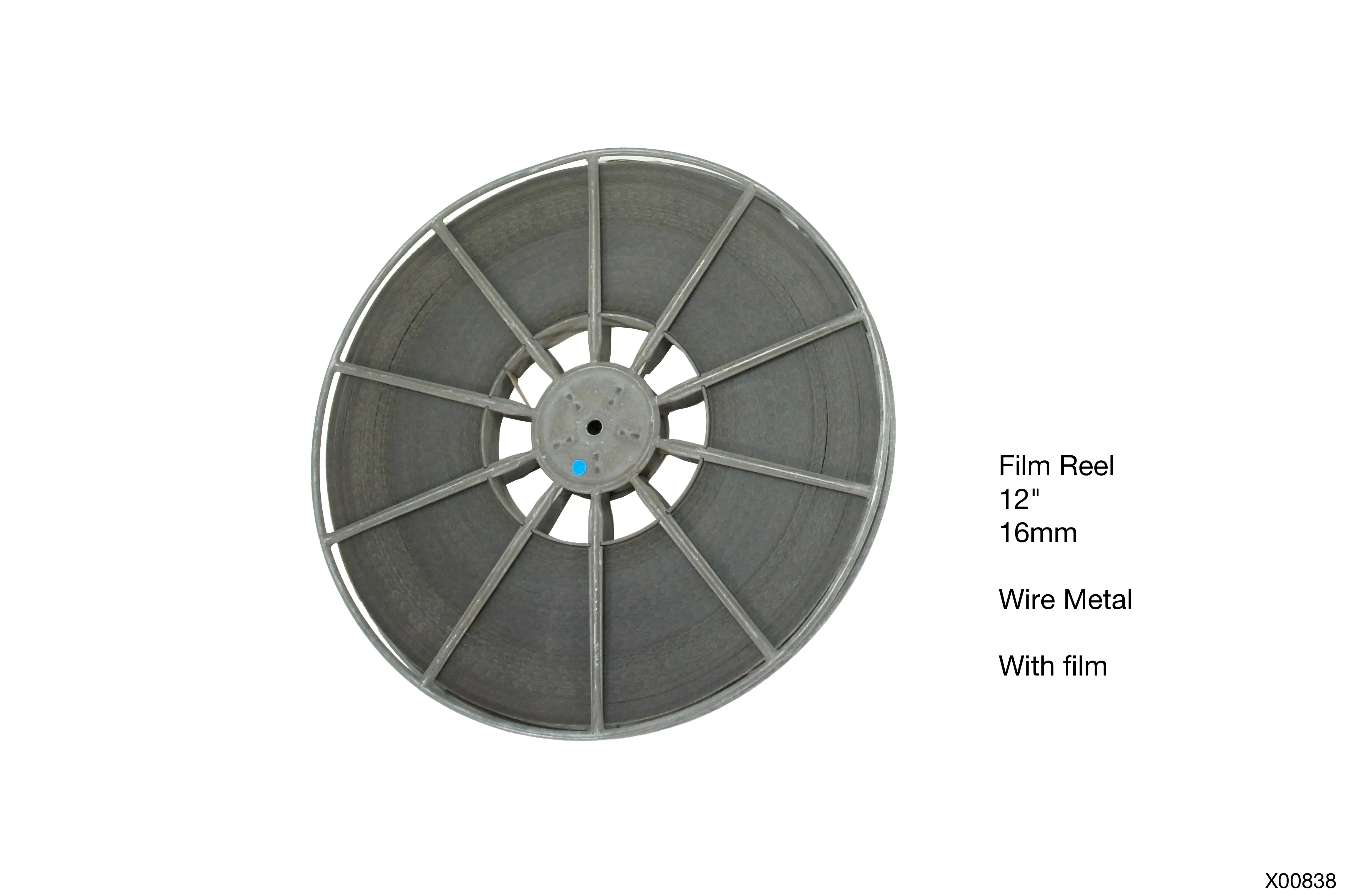 Wire Film Reel 16mm With Film 1000'