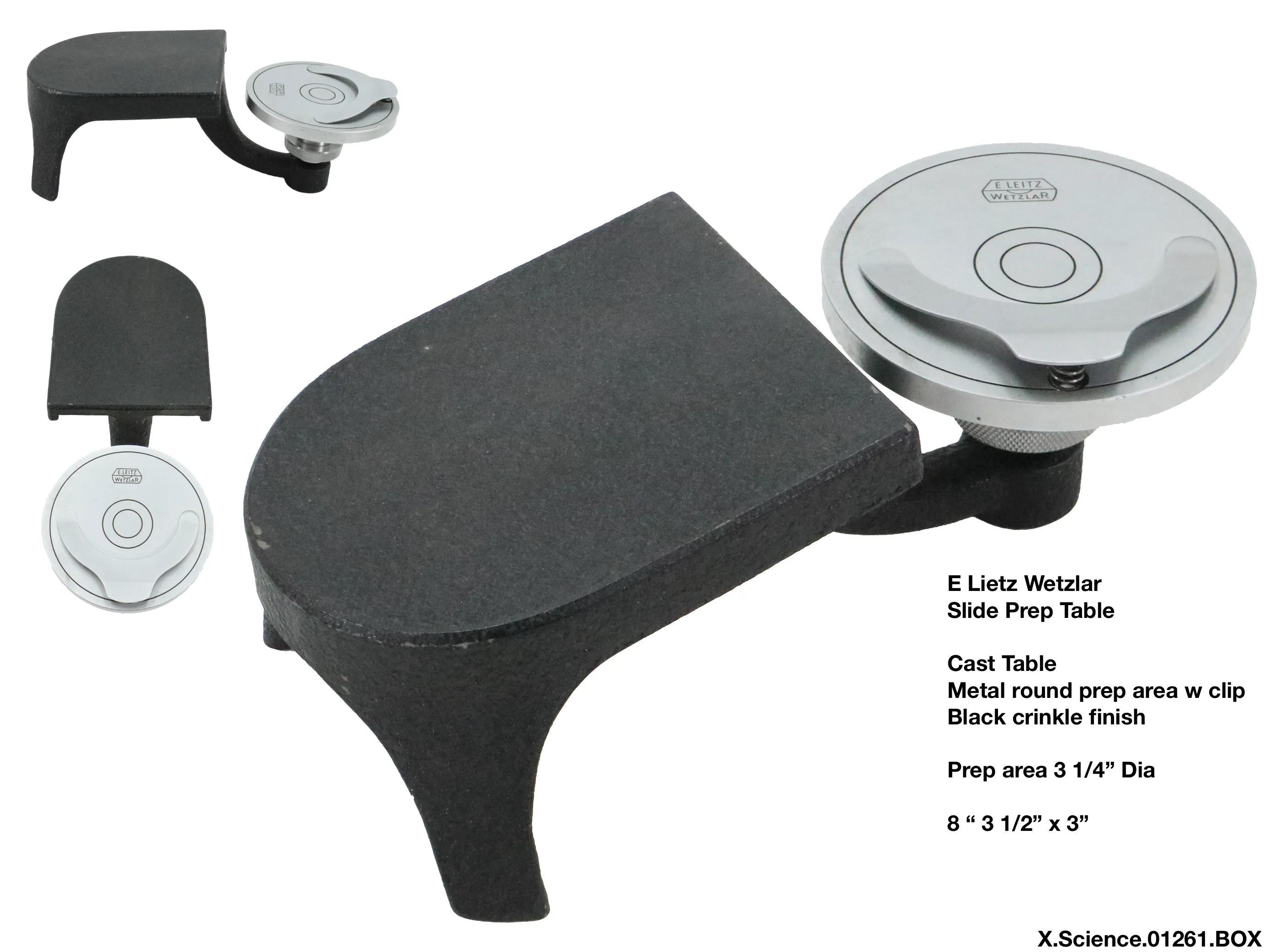 Leitz Slide prep Table