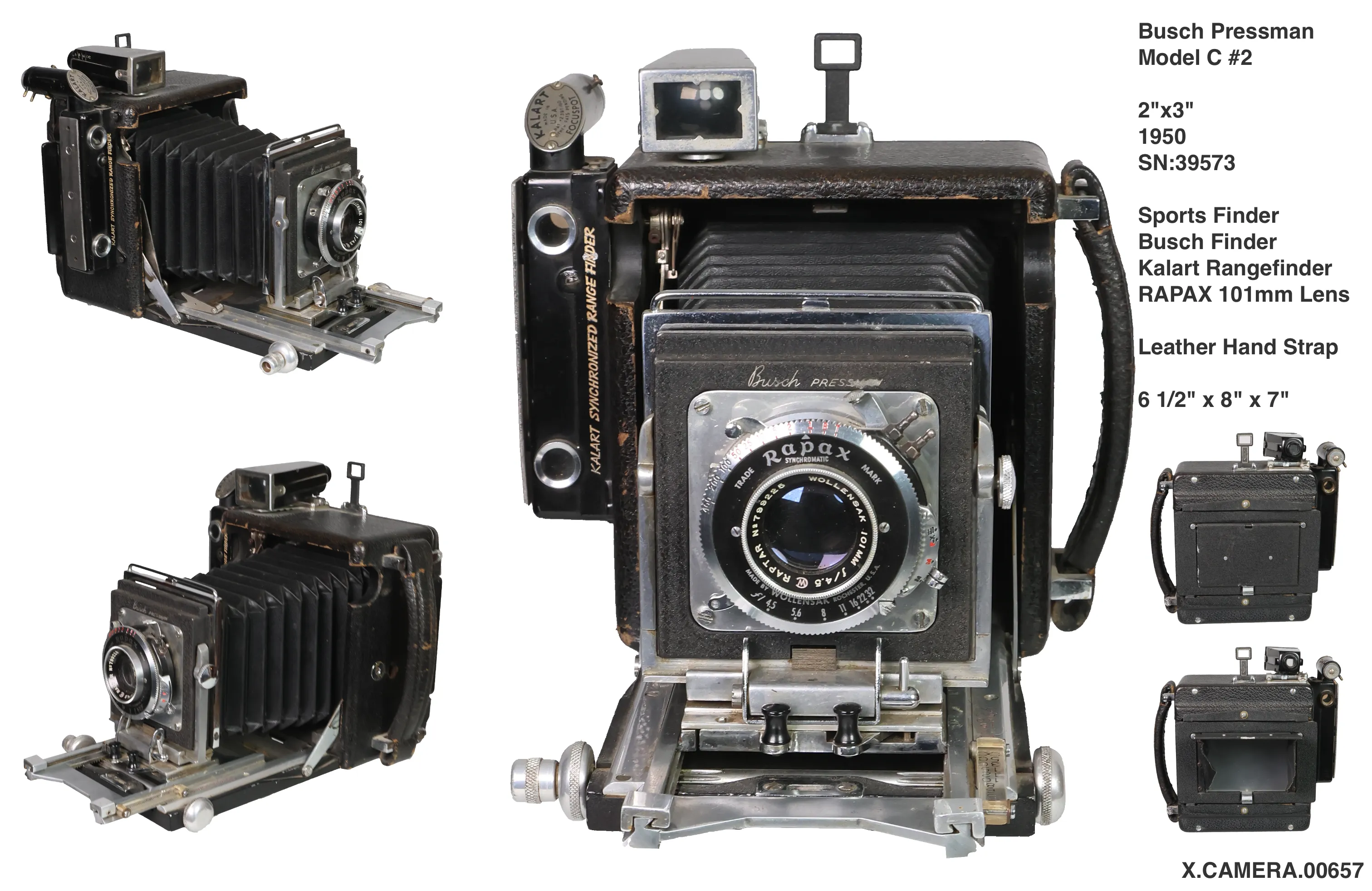 Speed Graphic #26 - Busch Pressman Model C #2