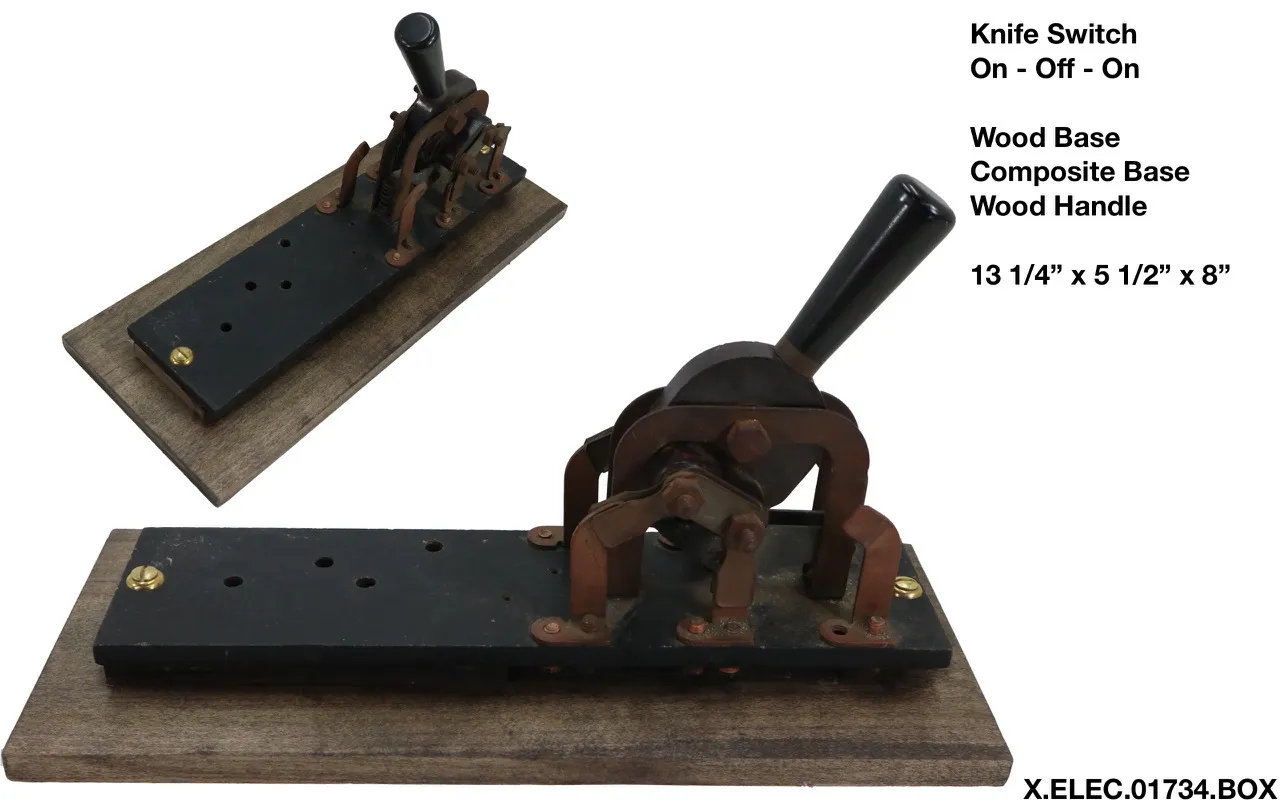 Knife Switch 3 Position