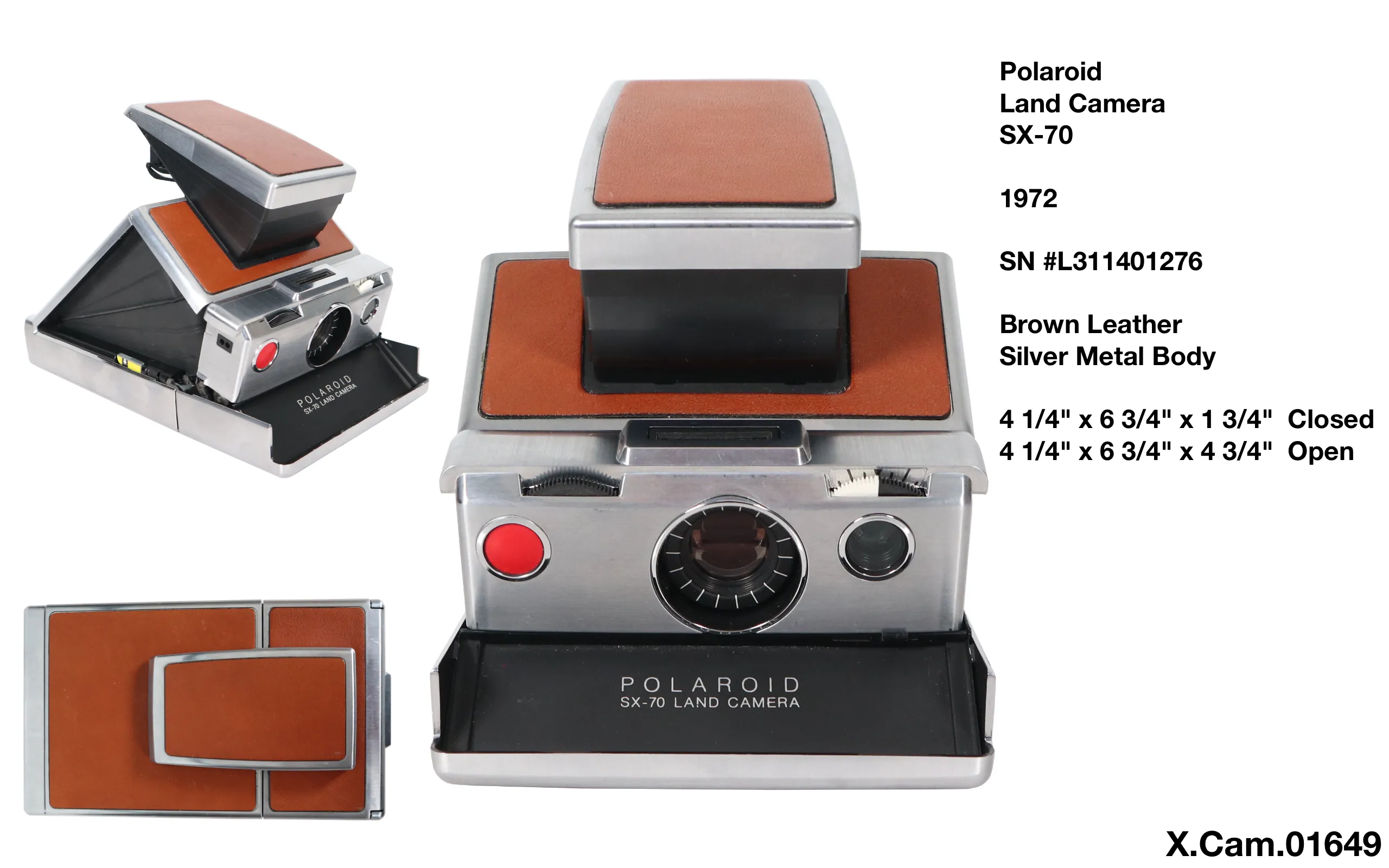 Polaroid SX-70 Silver #2