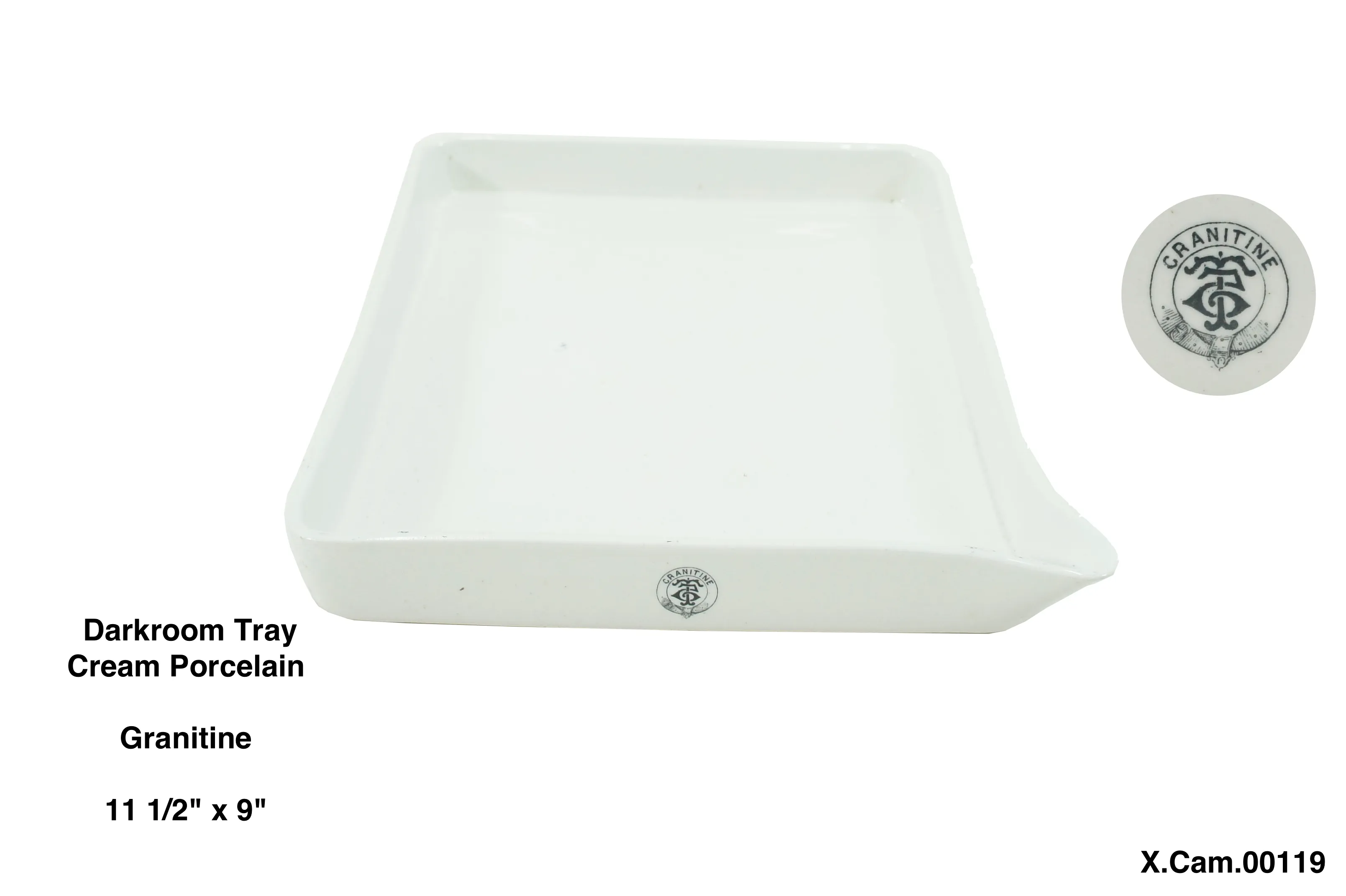 Developing Tray Porcelain