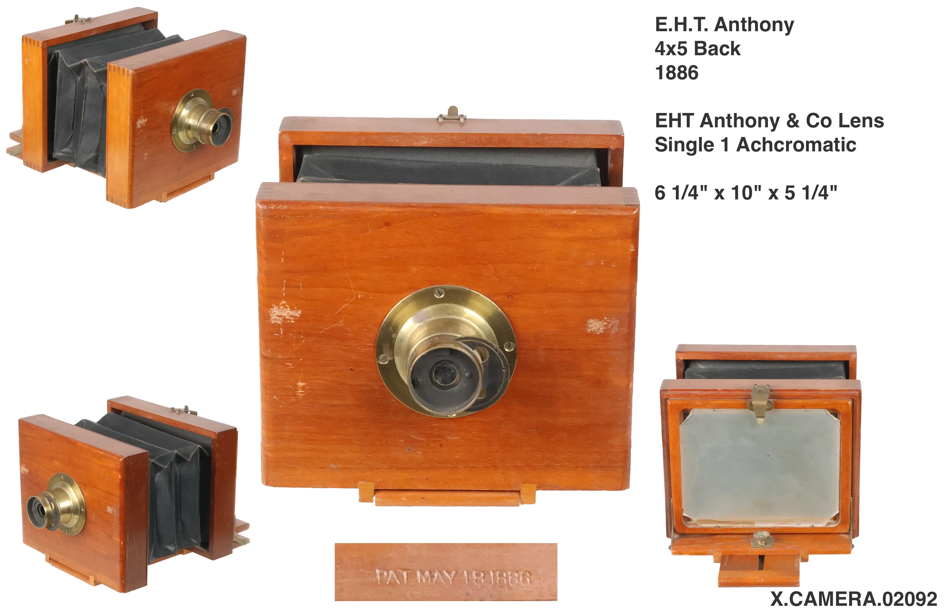 EHT Anthony 4x5 Plate 