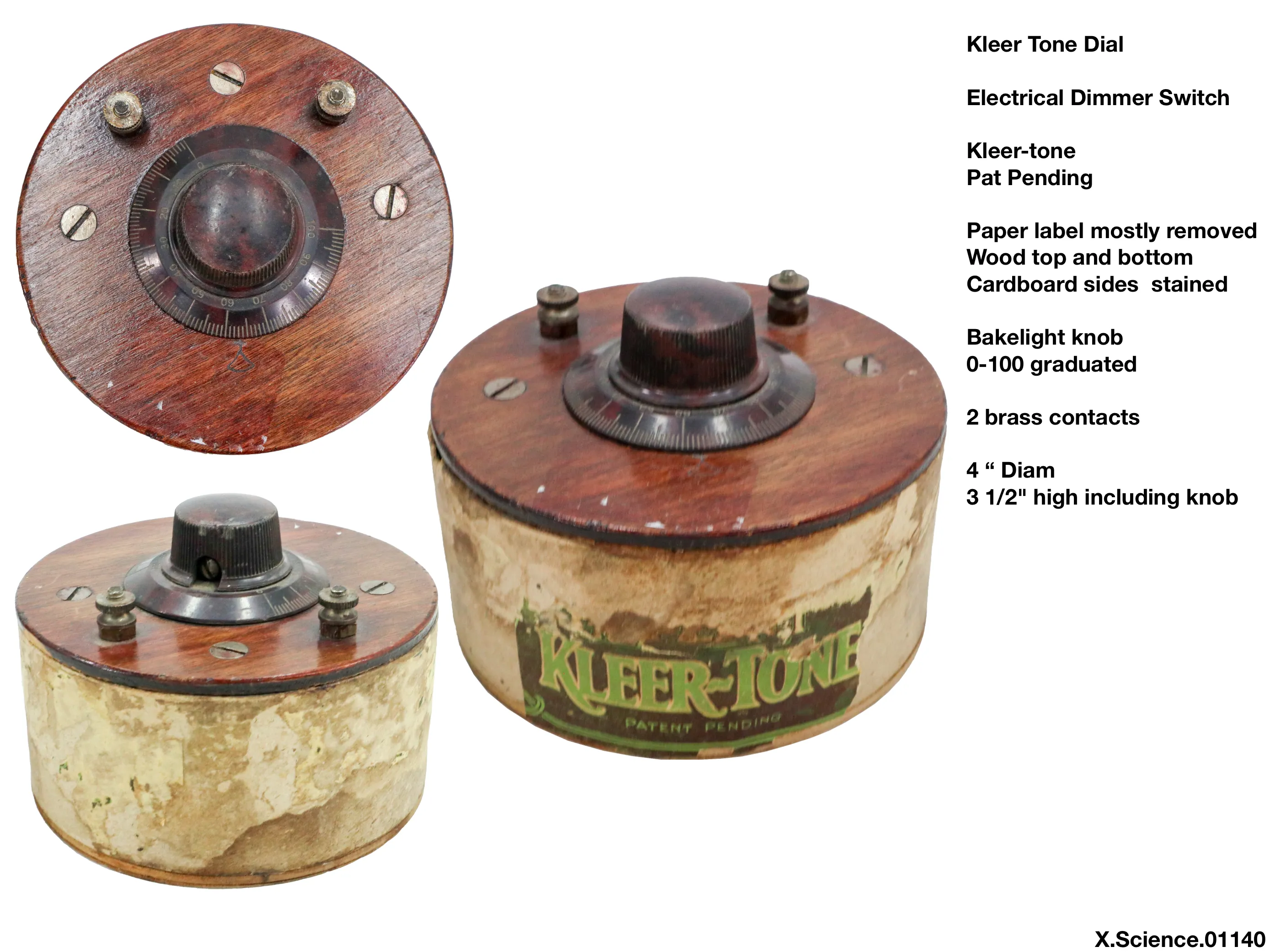 Kleertone Dial Switch