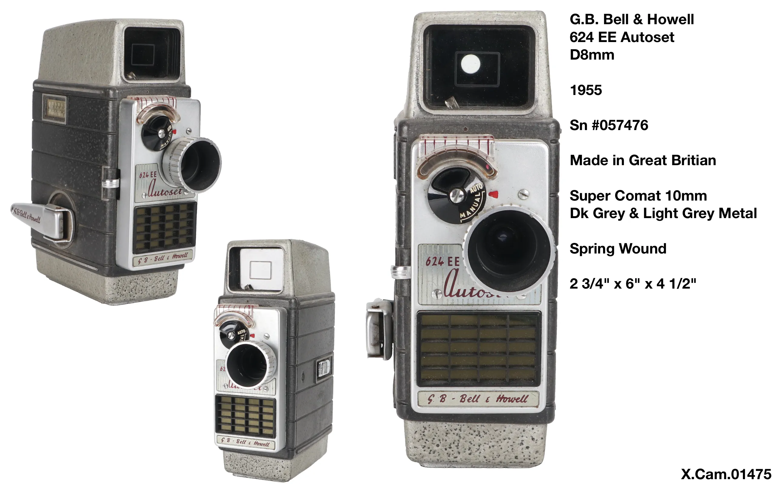 Bell & Howell Great Britain 624EE Autoset