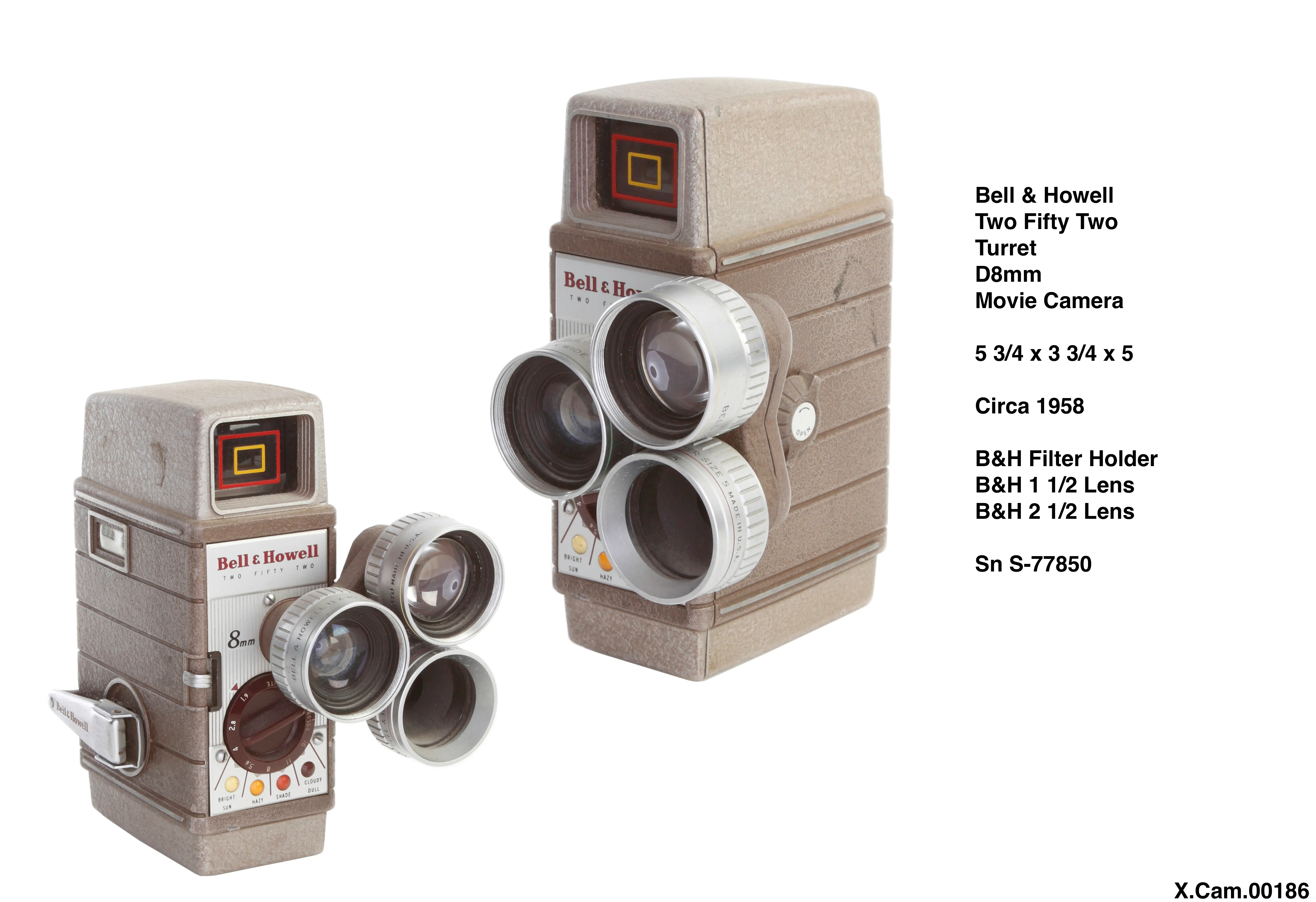 Bell & Howell Two Fifty Two Turret