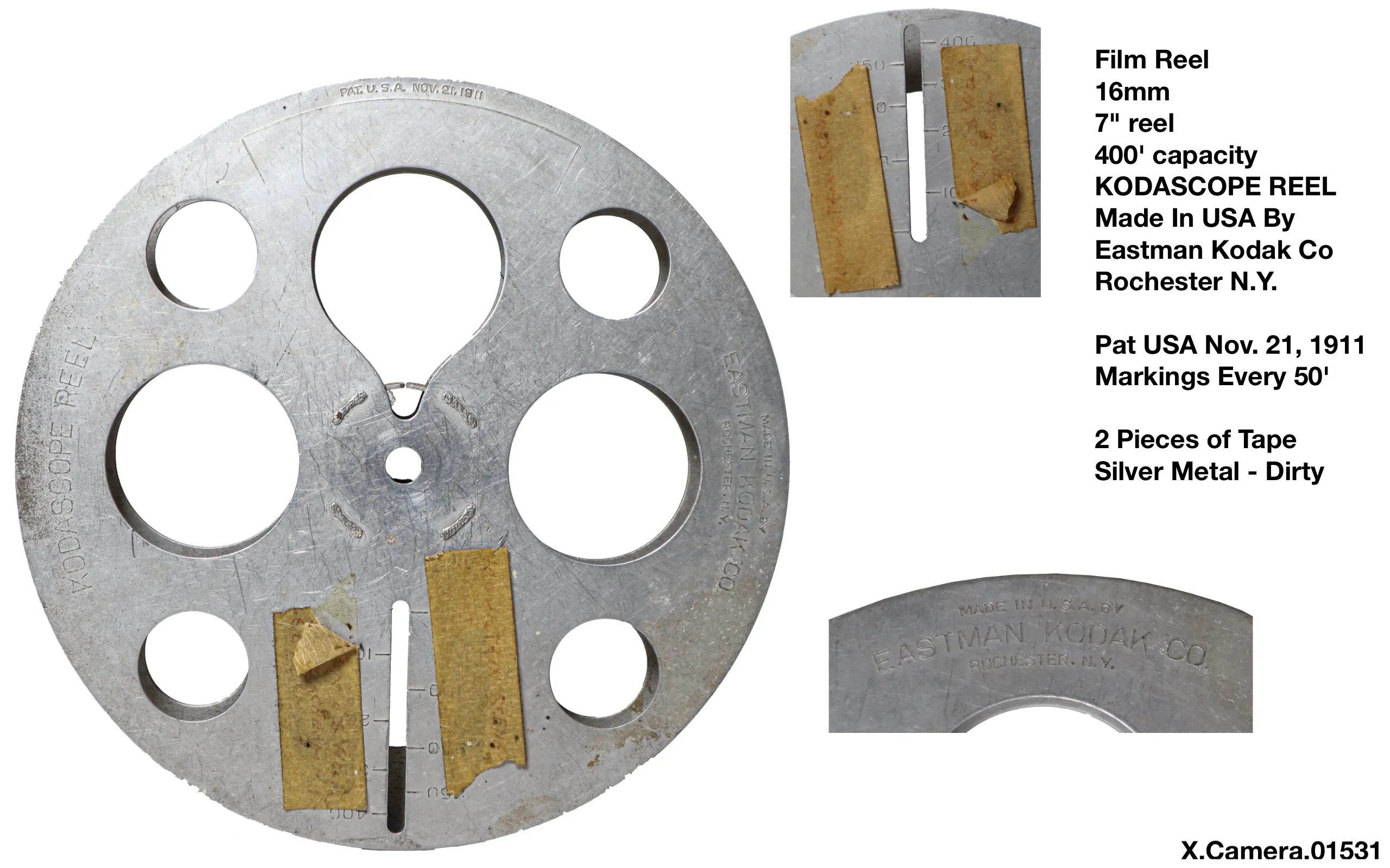Kodascope FIlm Reel 16mm 400'