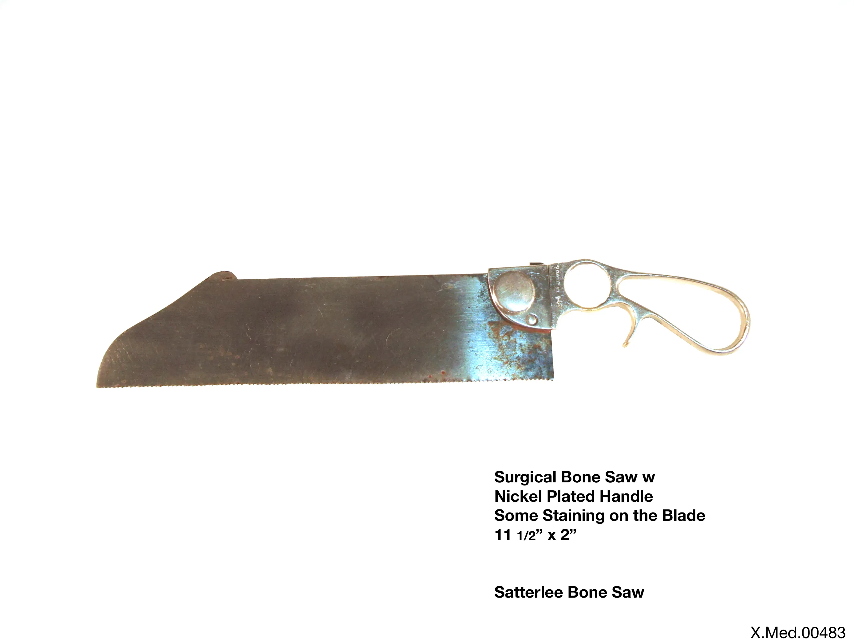 Satterlee Bone Saw