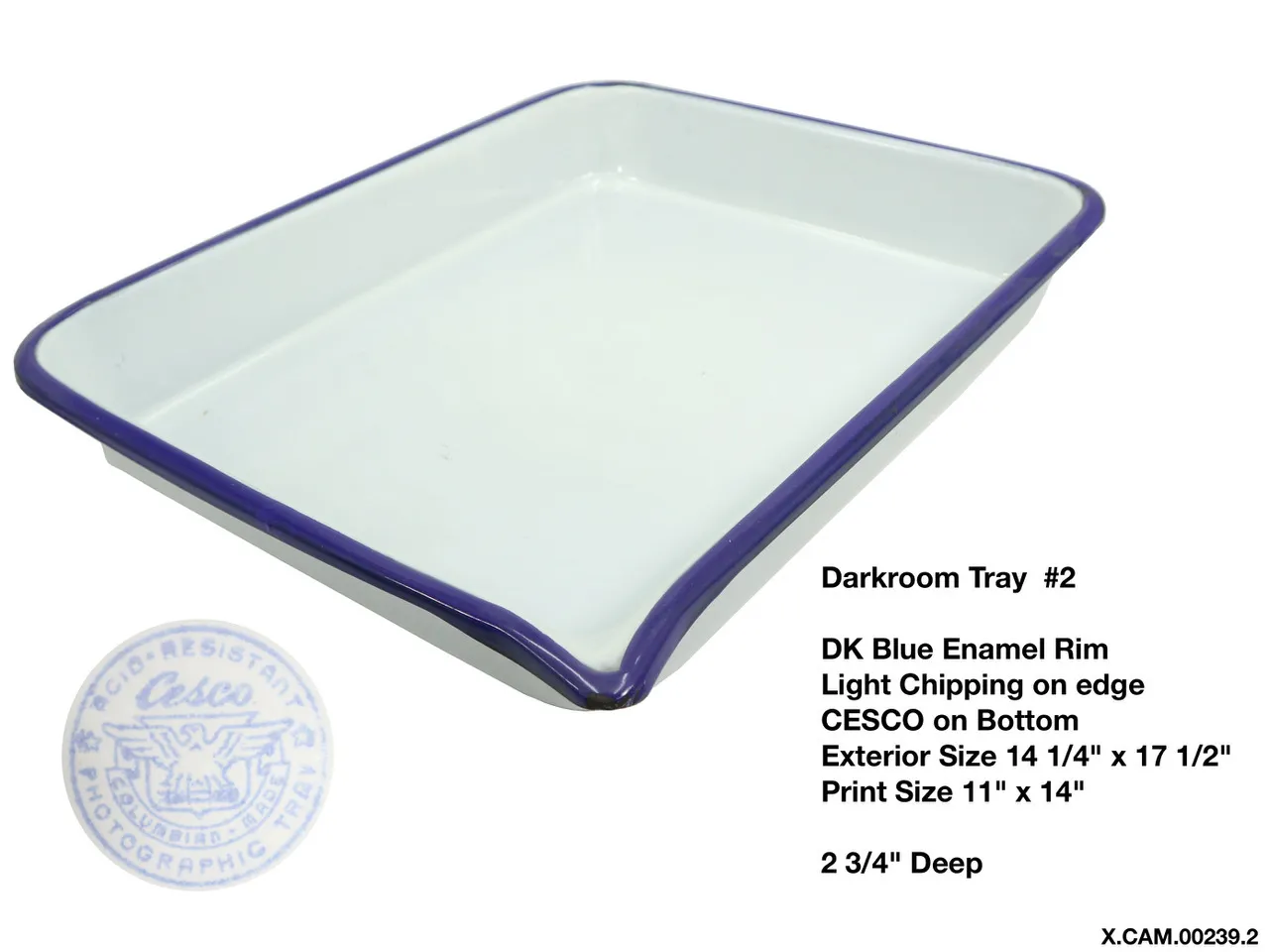 Developing Tray Enamel 11x14 2 of 3