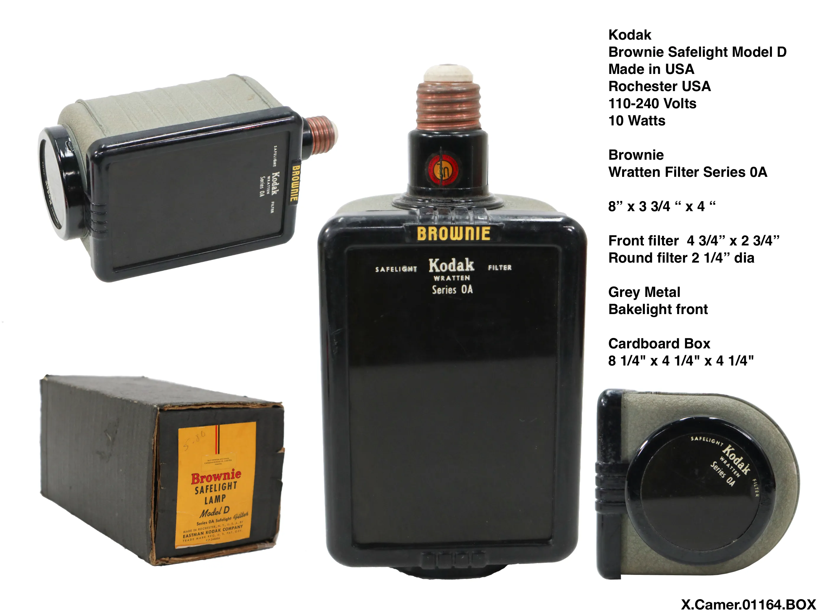 Kodak Brownie Safelight Model D