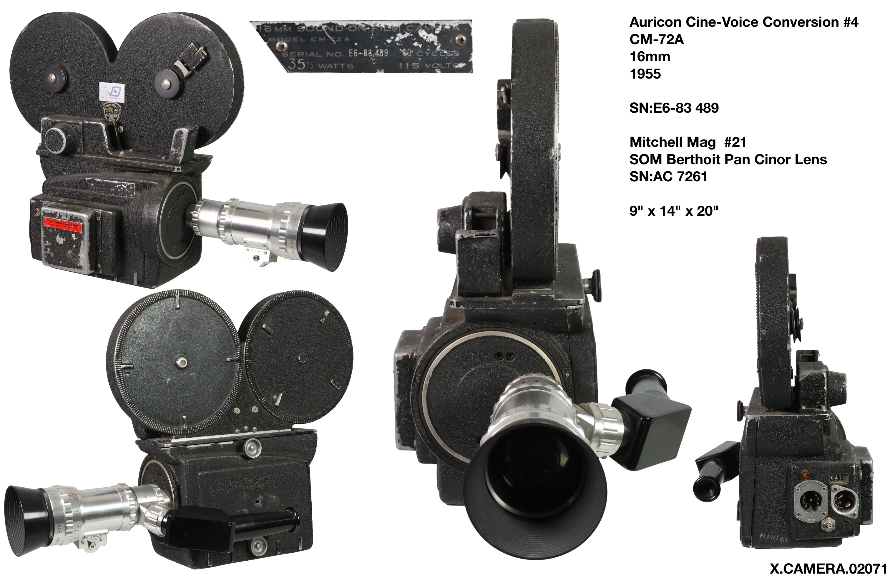 Auricon Cine Voice Conversion #4