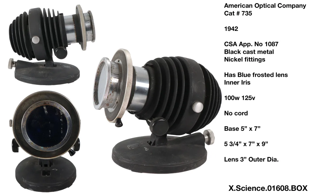 American Optical Microscope Illuminator