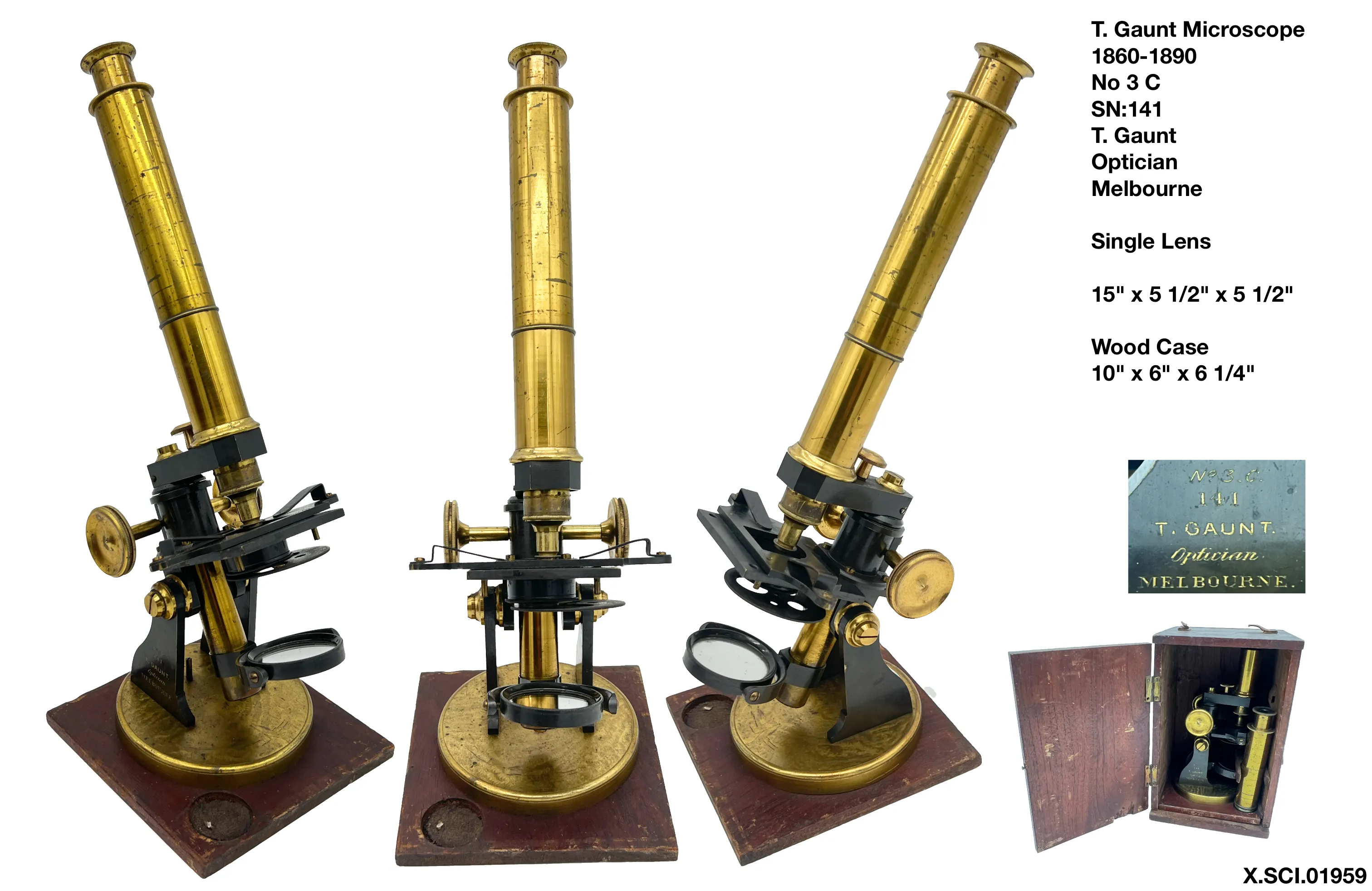 T Gaunt Microscope