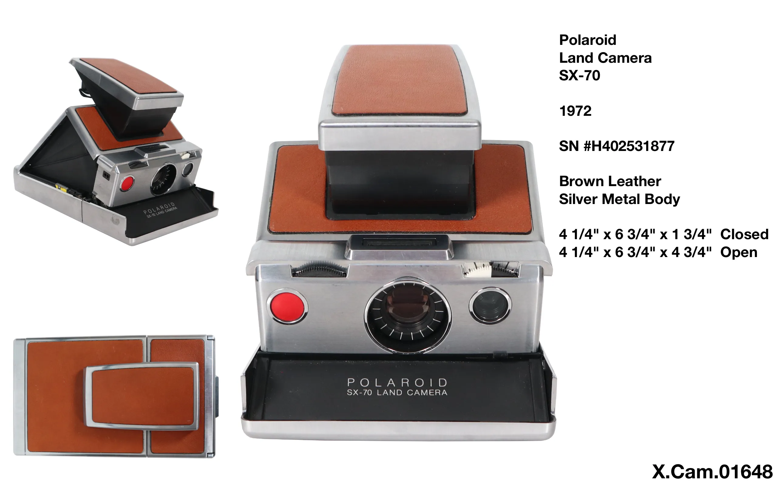 Polaroid SX-70 Silver #1