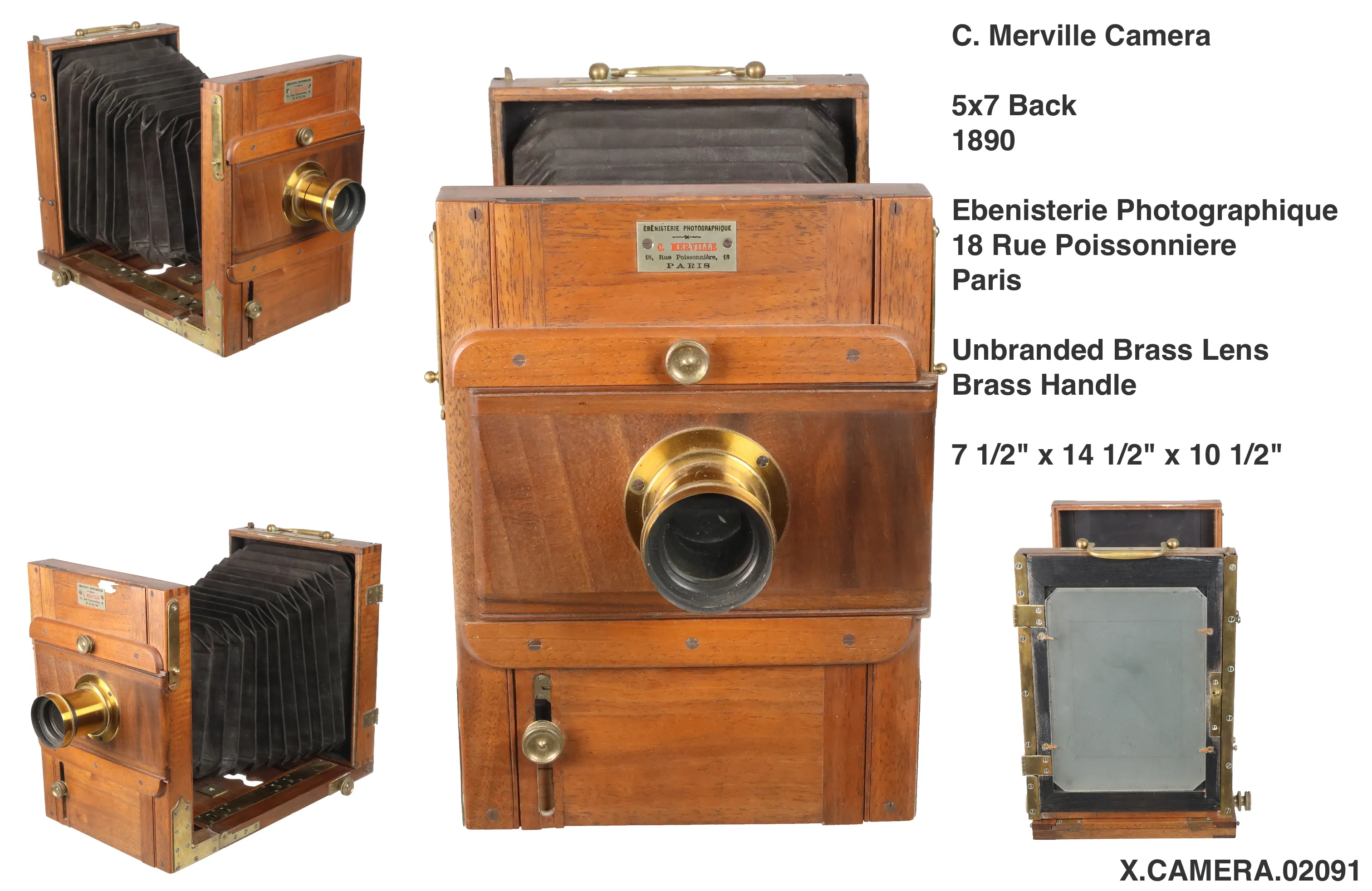 C. Merville Plate Camera