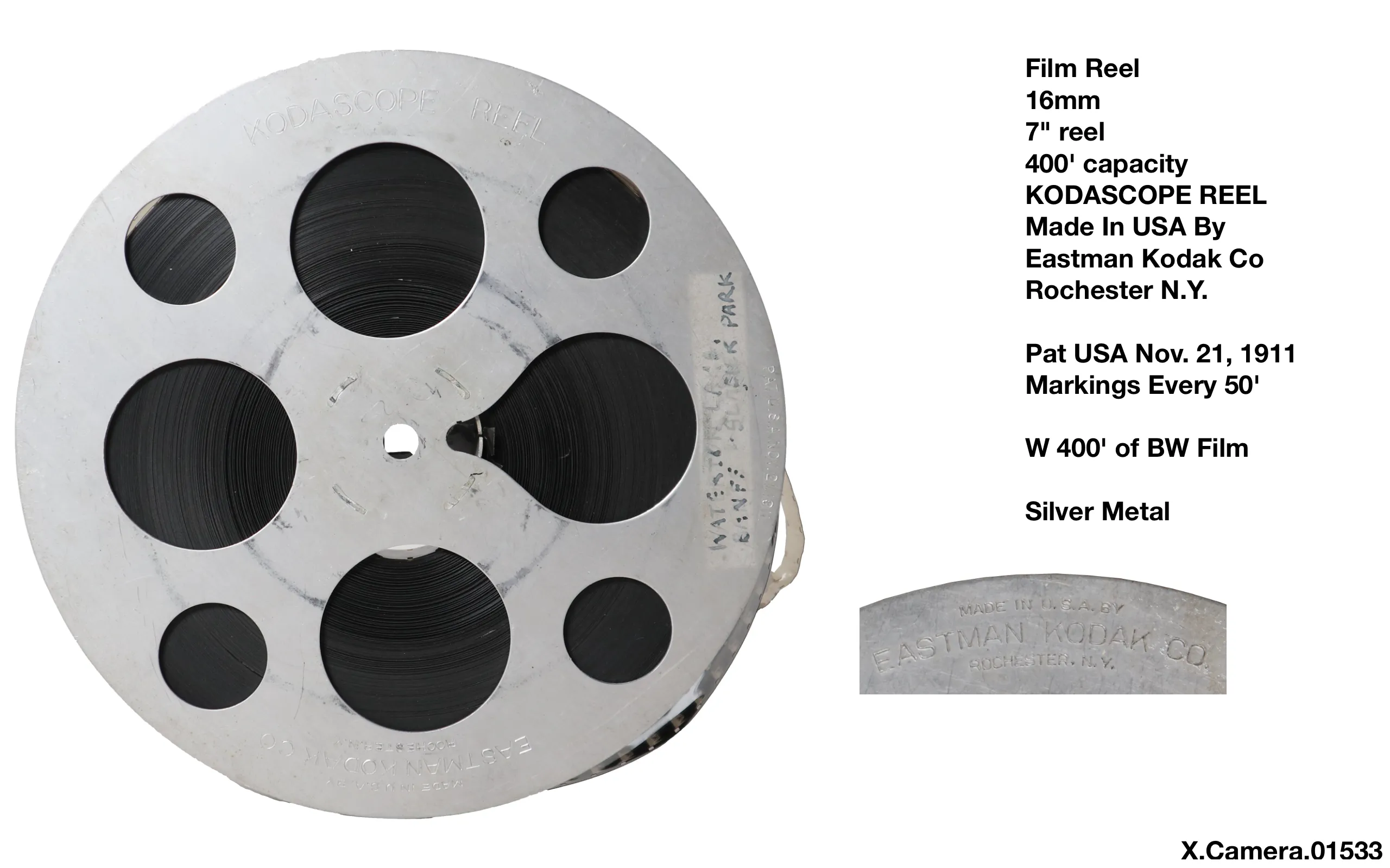 Kodascope Film Reel 16mm 400' With Film