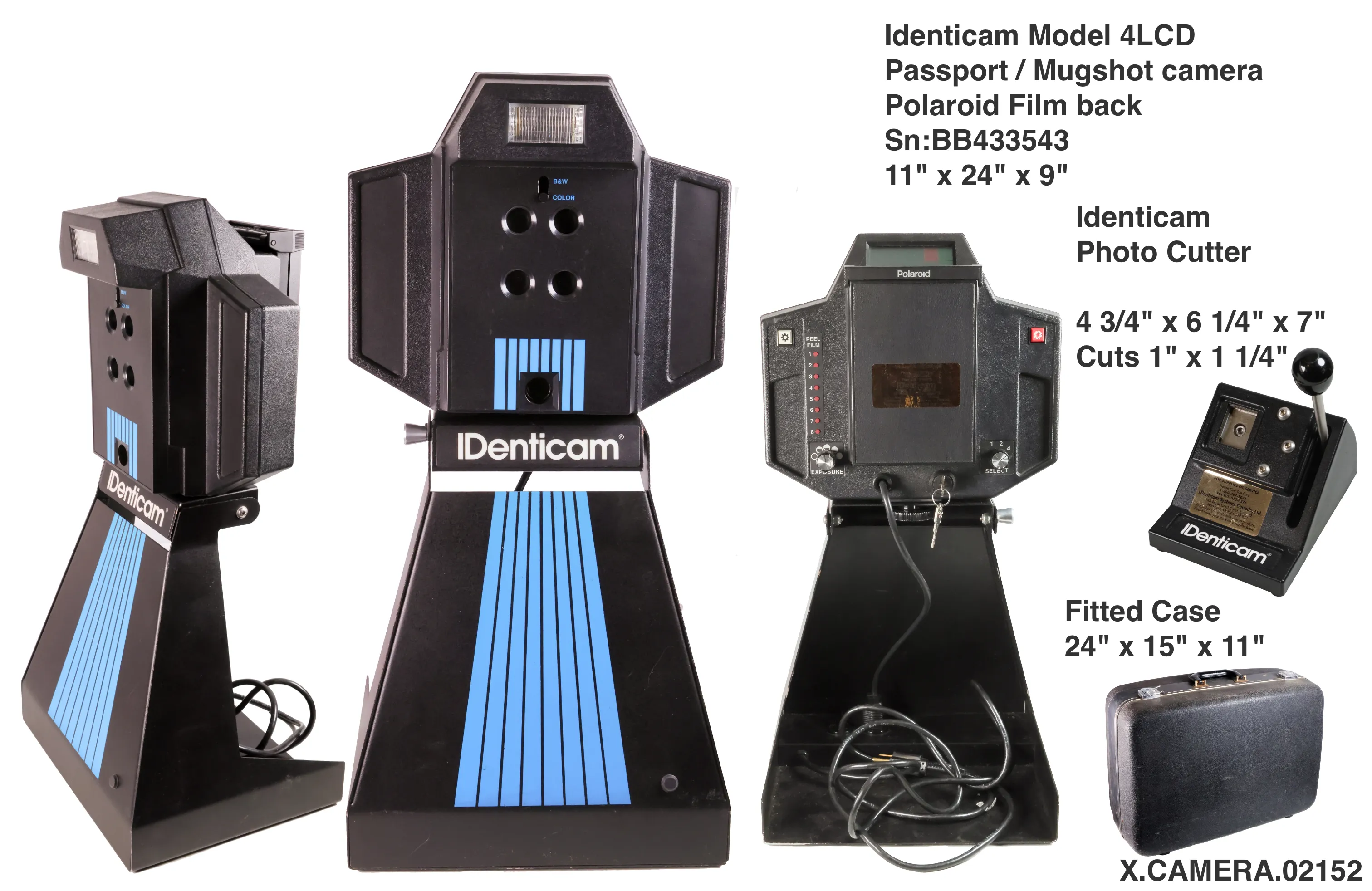 Identicam 4LCD Passport / Mugshot Camera
