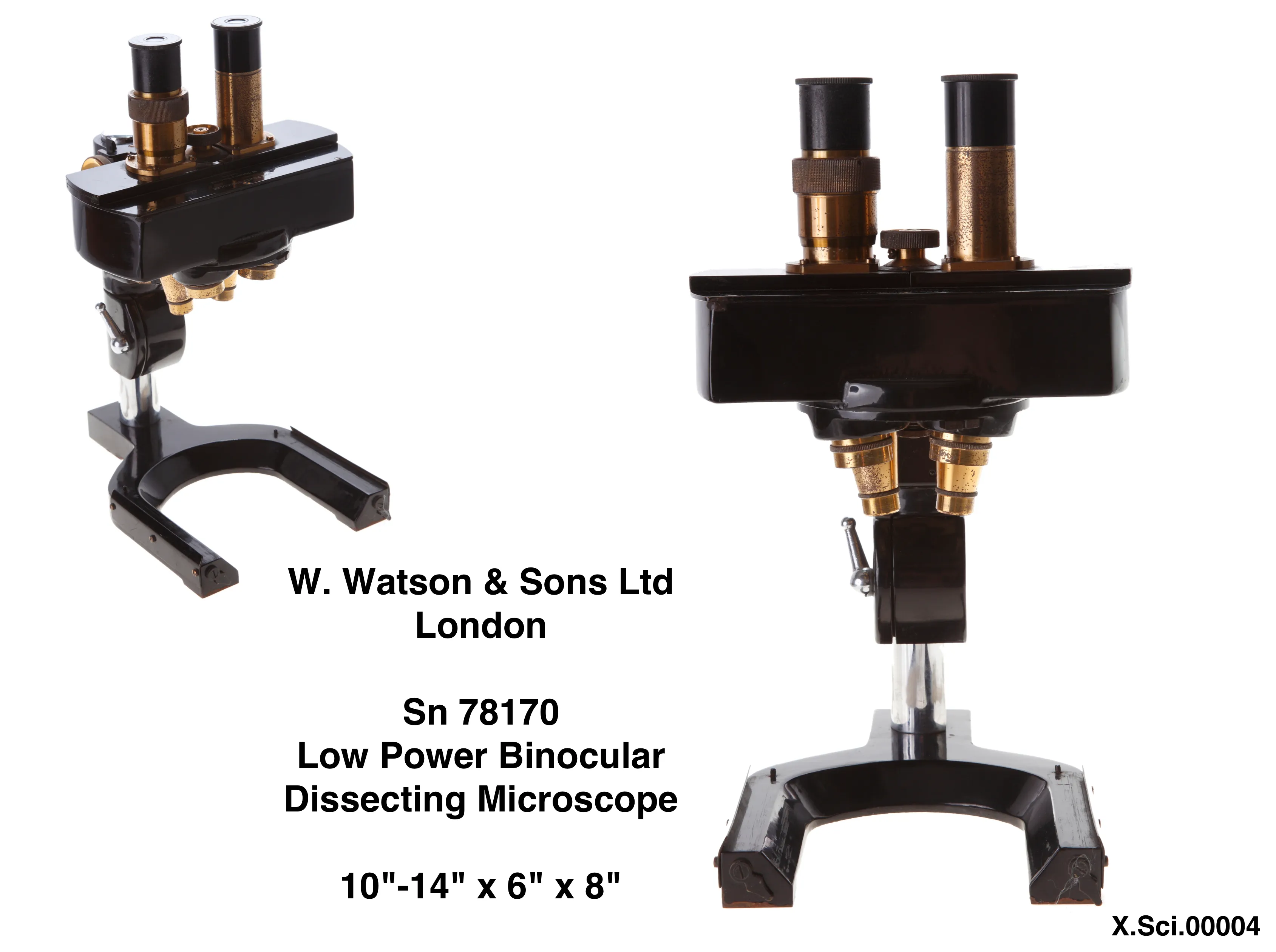 W Watson Binocular Dissecting Microscope
