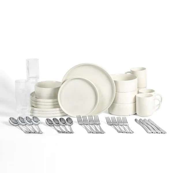 Dinnerware, Glassware, & Flatware