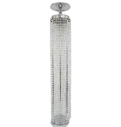 Silver Crystal Floral Stand 