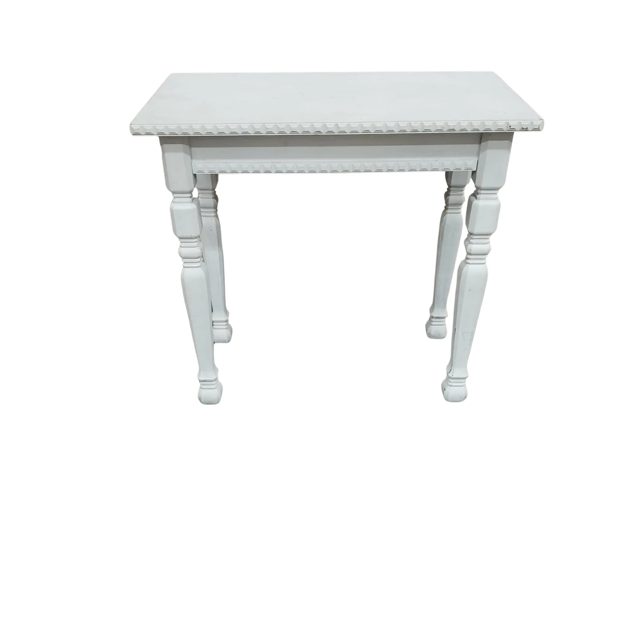 White Wood Signing Table