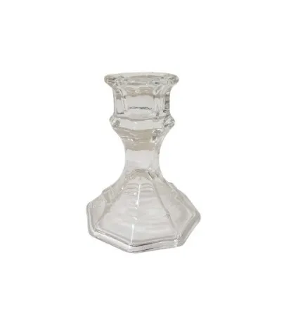 Glass Taper Candle Holder