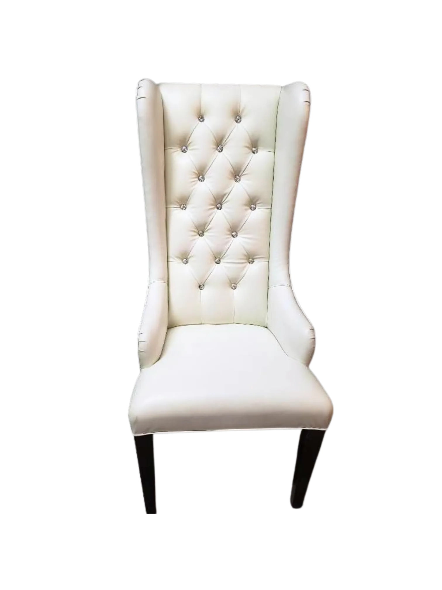 Throne Chair | Tuffed Square Back *
